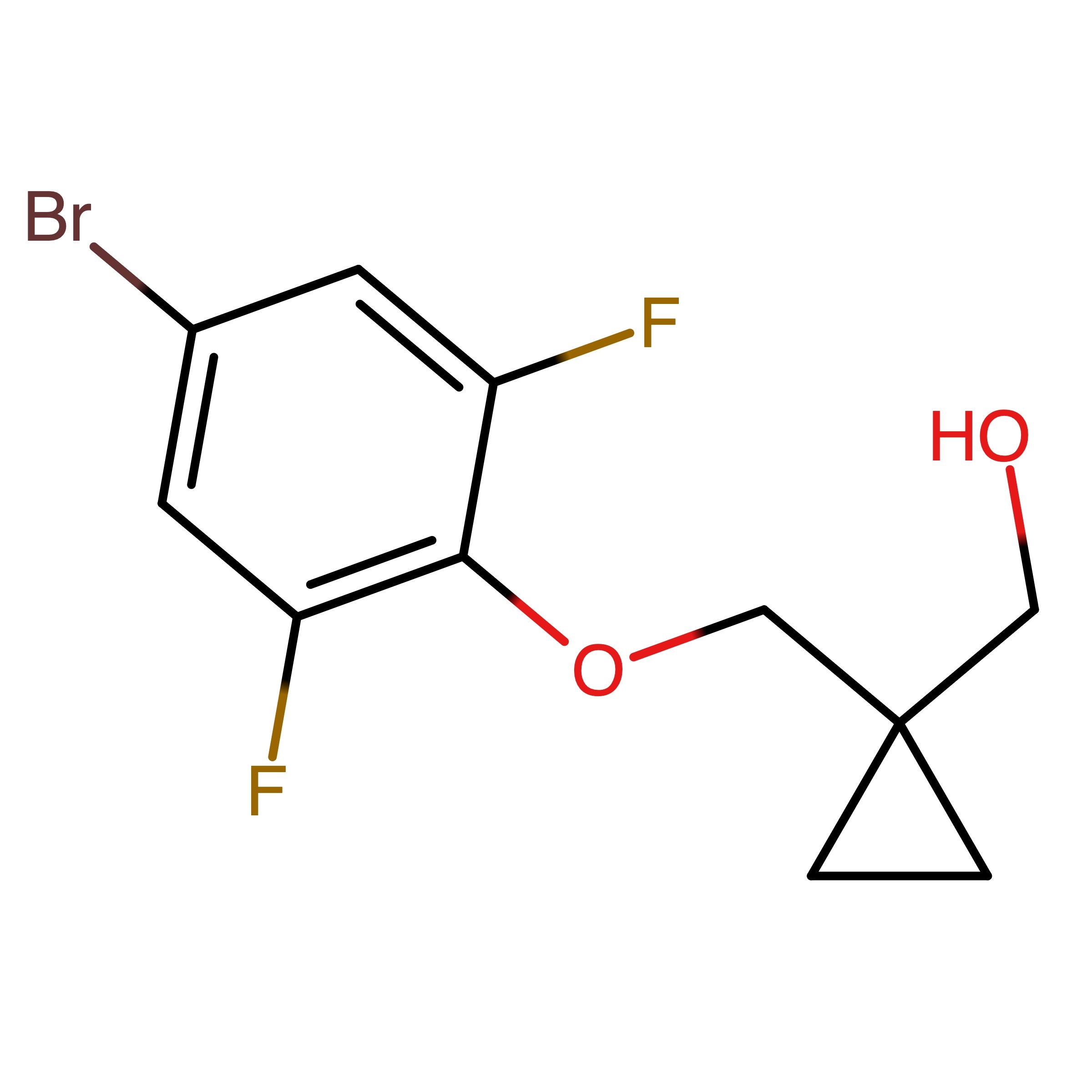 CAS RN 1643456-94-3 | [1-[(4-Bromo-2,6-difluoro-phenoxy)methyl]cyclopropyl]methanol
