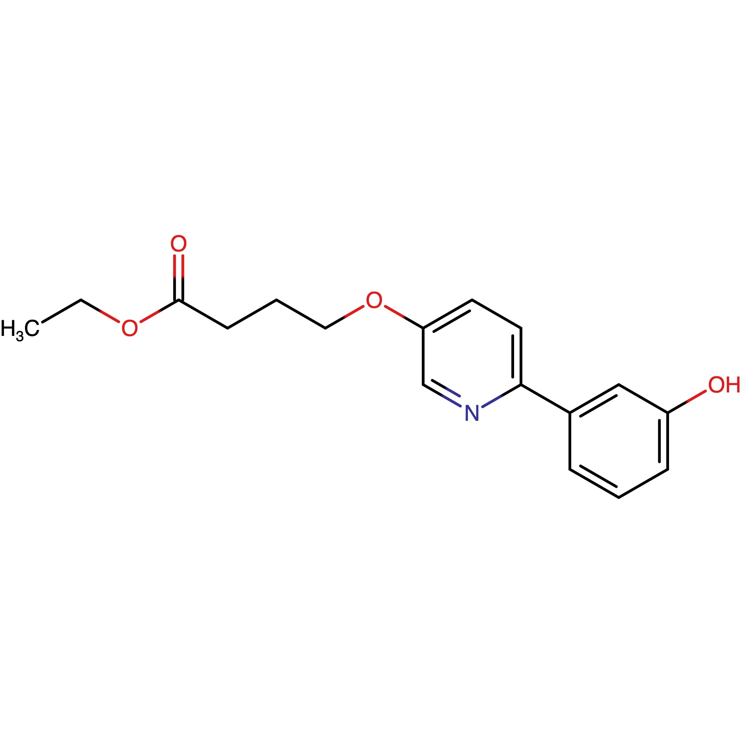 CAS RN 1643456-97-6 | 4-[[6-(3-Hydroxyphenyl)-3-pyridyl]oxy]butyric acid ethyl ester