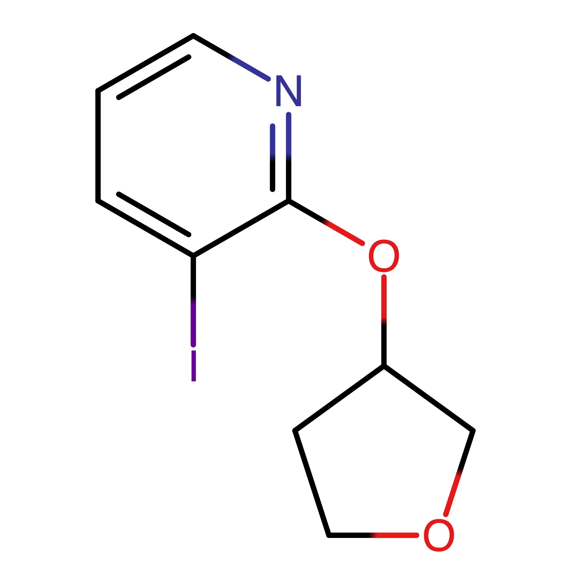 CAS RN 1643457-26-4 | 3-Iodo-2-((tetrahydrofuran-3-yl)oxy)pyridine | MFCD32857790