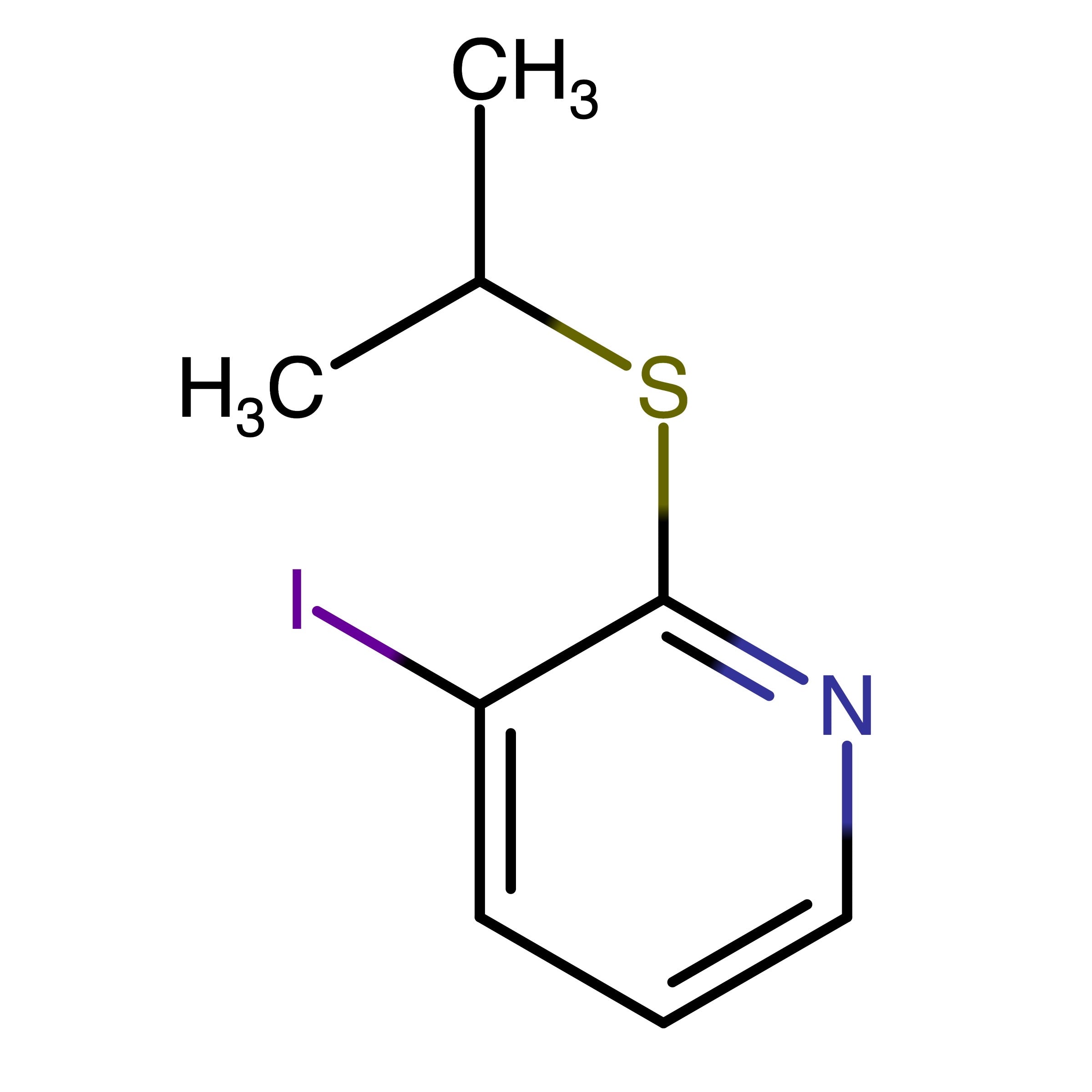 CAS RN 1643458-37-0 | 3-Iodo-2-(propan-2-yl)sulfanylpyridine