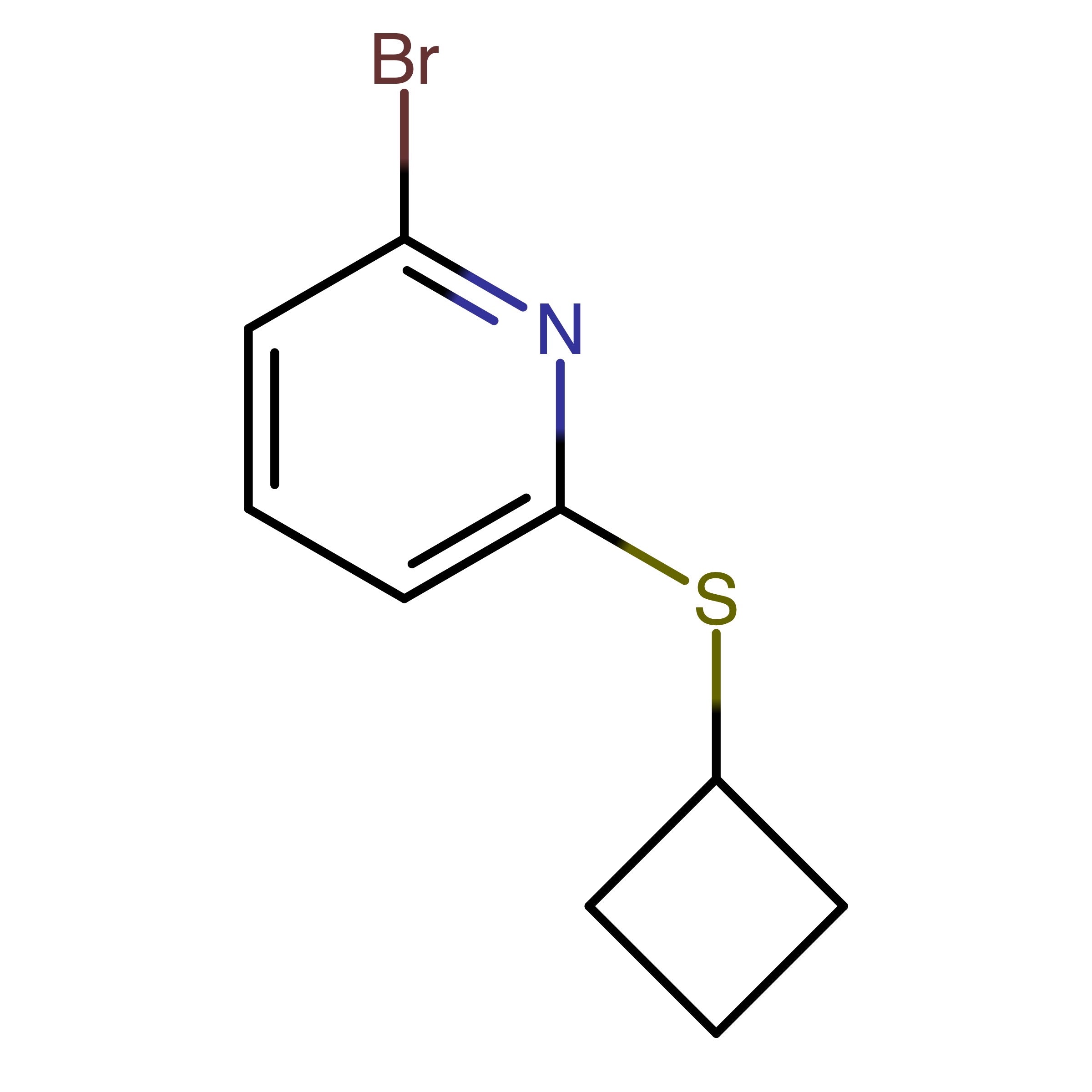 CAS RN 1643458-38-1 | 2-Bromo-6-cyclobutylsulfanylpyridine