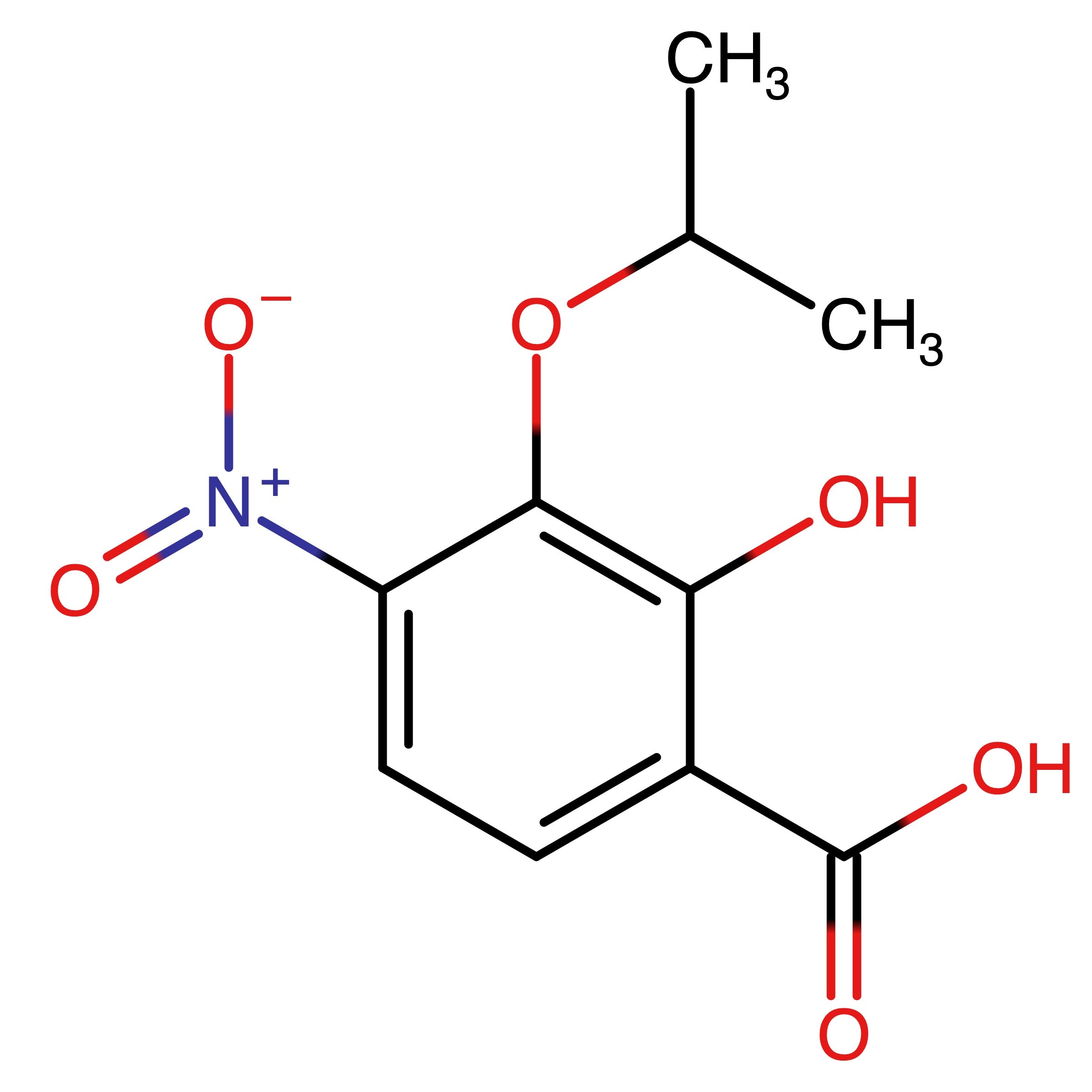 CAS RN 1644398-88-8 | 2-Hydroxy-3-isopropoxy-4-nitrobenzoic acid