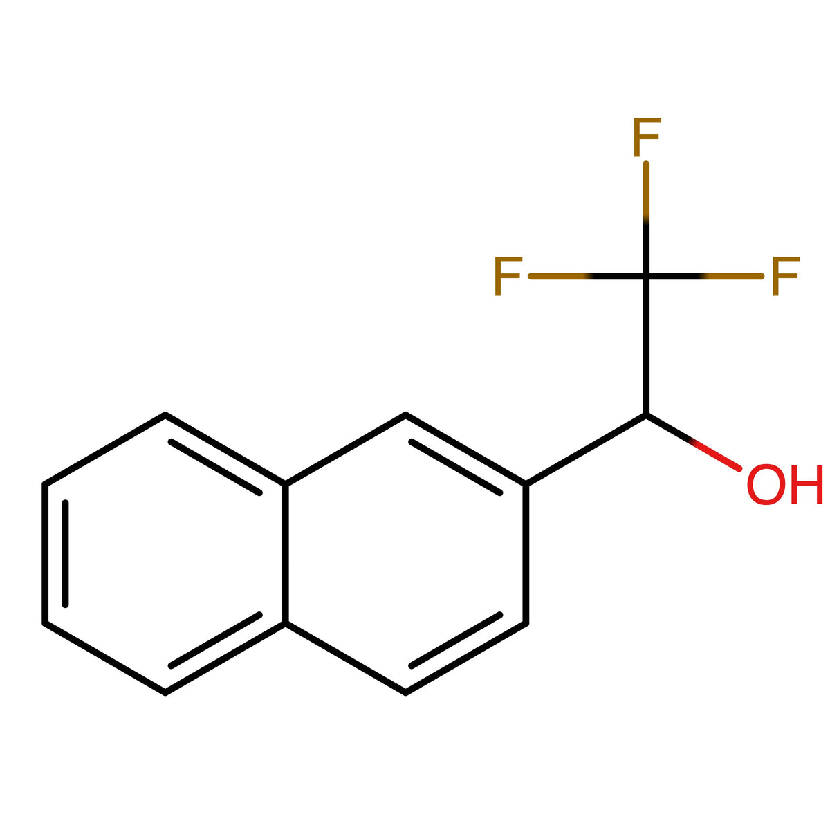 CAS RN 1645-50-7 | 2,2,2-Trifluoro-1-naphthalen-2-ylethanol | MFCD00971712