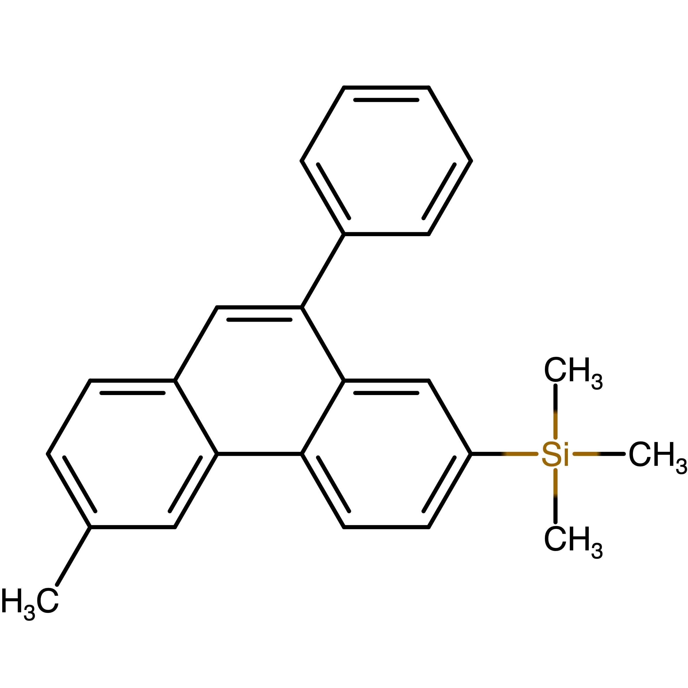 CAS RN 1646882-96-3 | Name: Trimethyl(6_methyl_10_phenylphenanthren_2_yl)silane