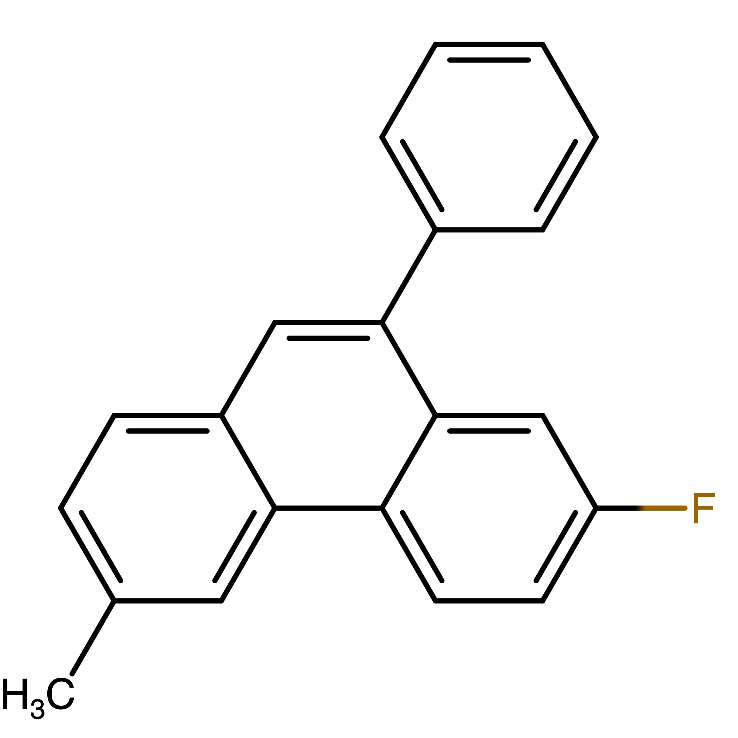 CAS RN 1646882-99-6 | Name: 2_Fluoro_6_methyl_10_phenylphenanthrene