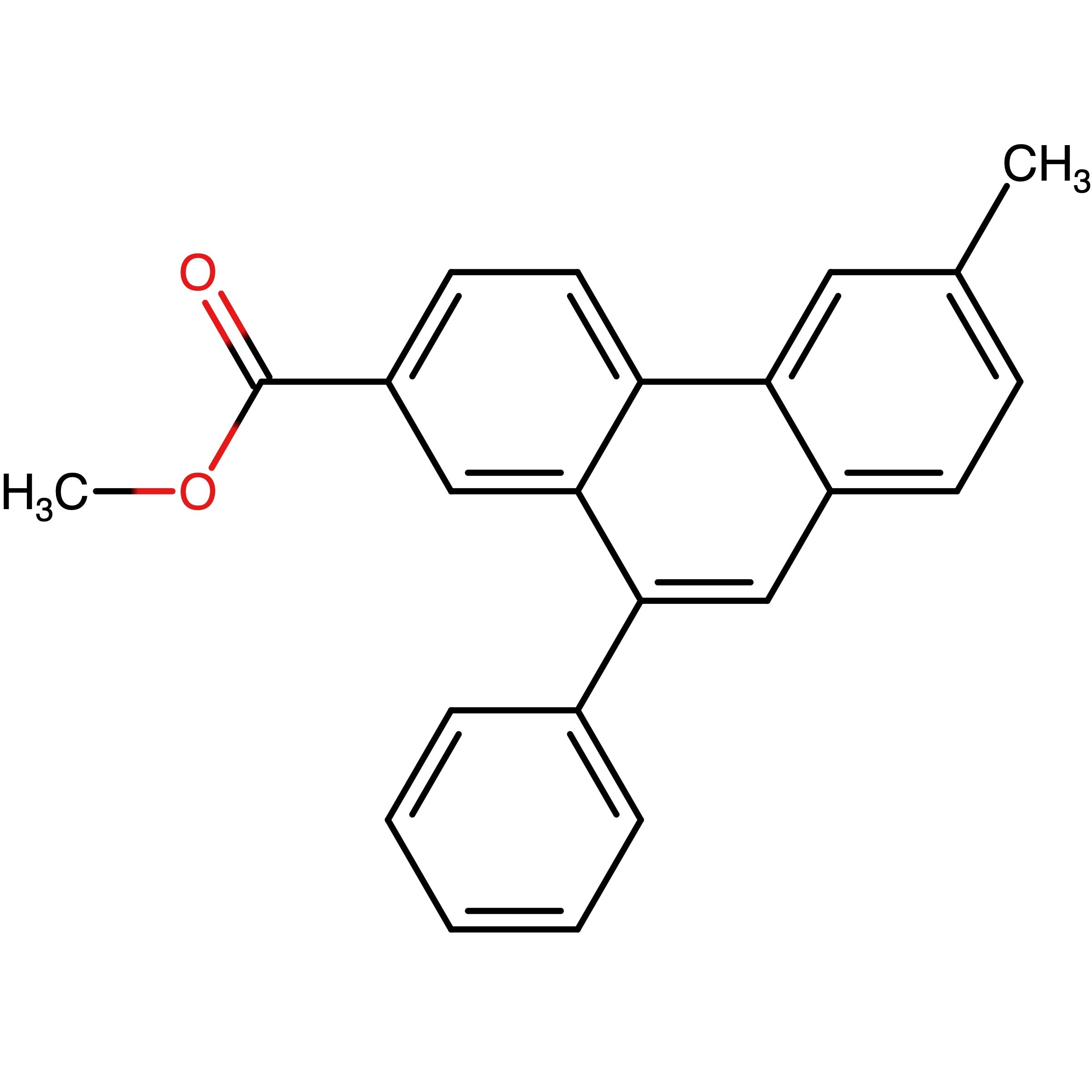 CAS RN 1646883-01-3 | Name: Methyl 6_methyl_10_phenylphenanthrene_2_carboxylate