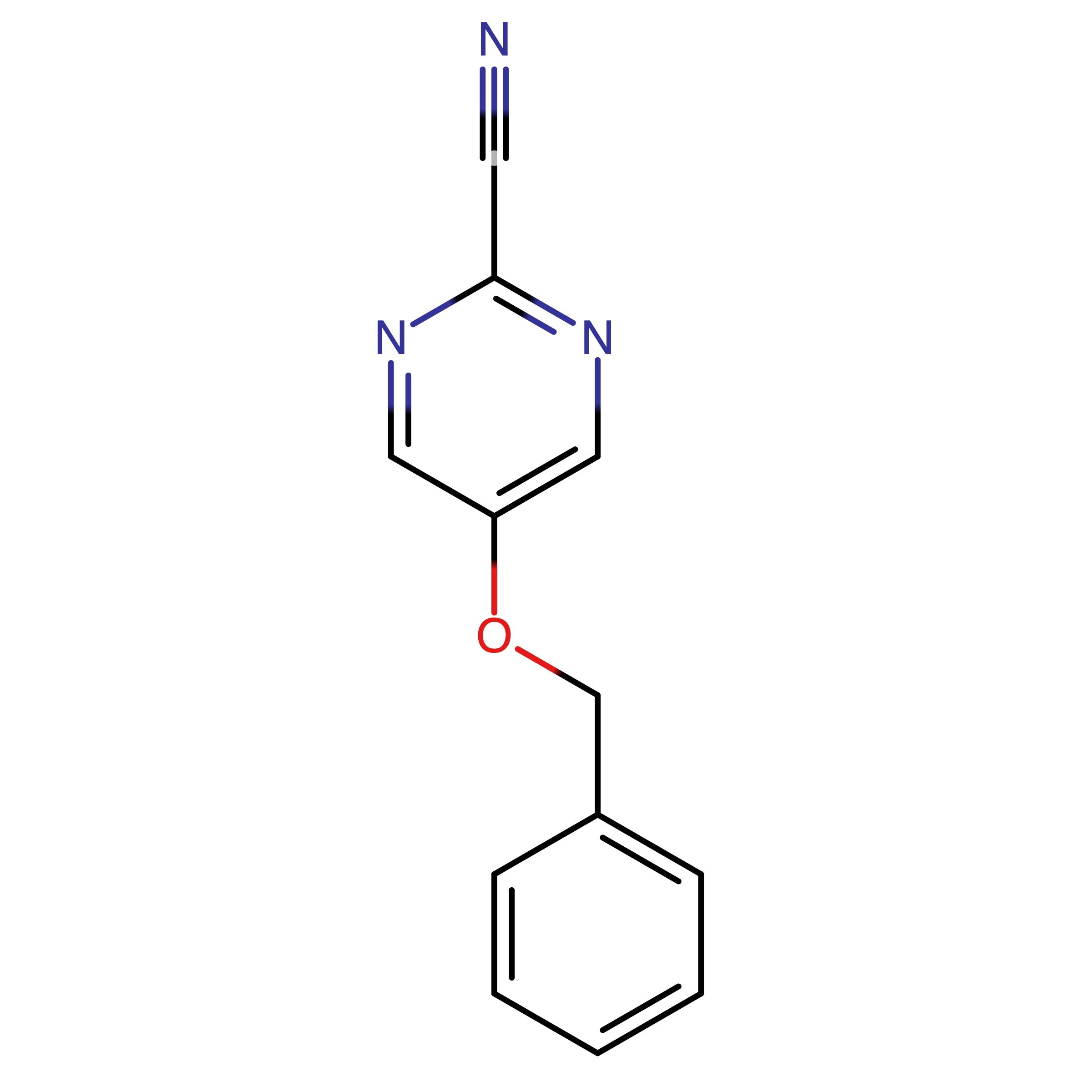 CAS RN 166672-22-6 | 5-(Benzyloxy)pyrimidine-2-carbonitrile | MFCD09879704