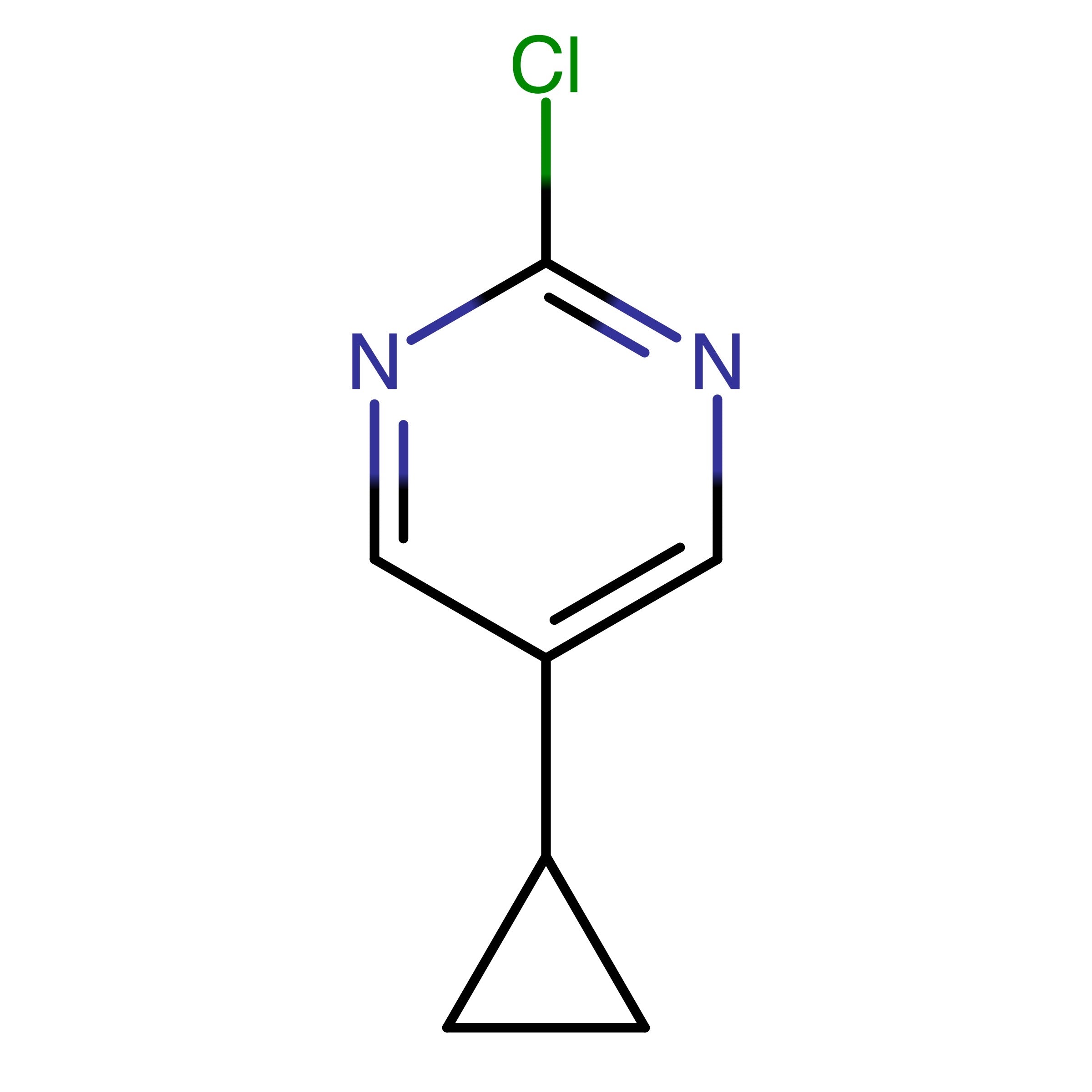 CAS RN 166740-44-9 | 2-Chloro-5-cyclopropylpyrimidine | MFCD16988308