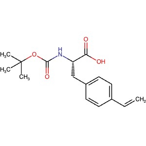 169158-03-6 | (S)-2-((tert-Butoxycarbonyl)amino)-3-(4-vinylphenyl)propanoic acid - Hoffman Fine Chemicals