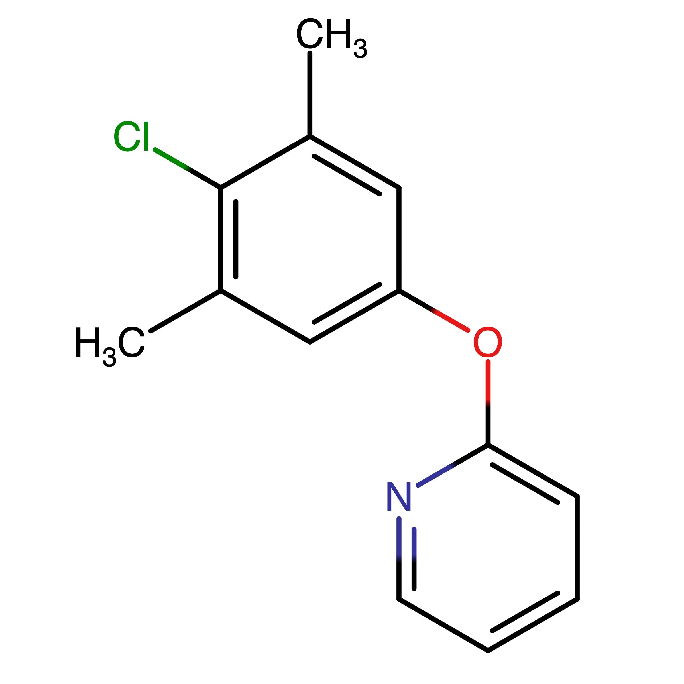 CAS RN 1693754-86-7 | Name: 2_(4_Chloro_3,5_dimethylphenoxy)pyridine