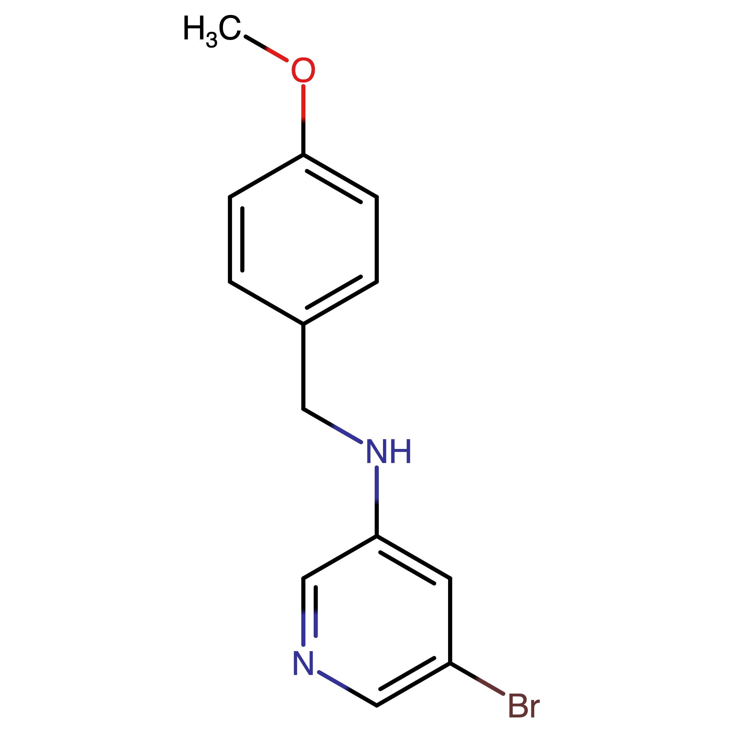 CAS RN 1710464-05-3 | 5-Bromo-N-(4-methoxybenzyl)pyridin-3-amine