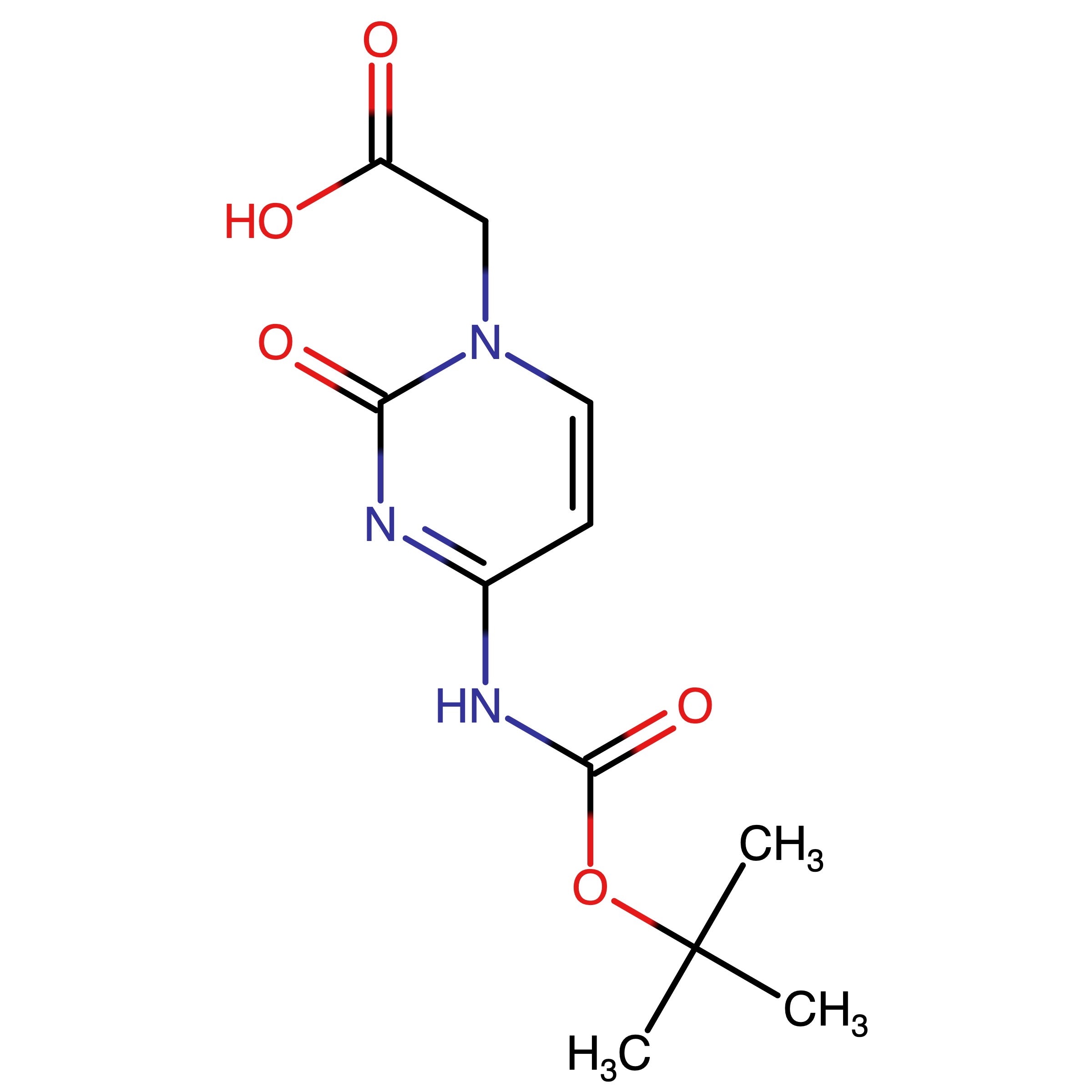 CAS RN 172405-16-2 | N4-Boc-Cytosin-1-yl acetic acid | MFCD24465855