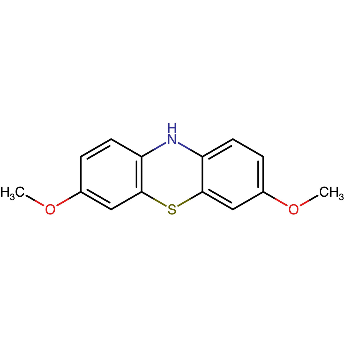CAS RN 1730-43-4 | 3,7-Dimethoxy-10H-phenothiazine | MFCD00445411