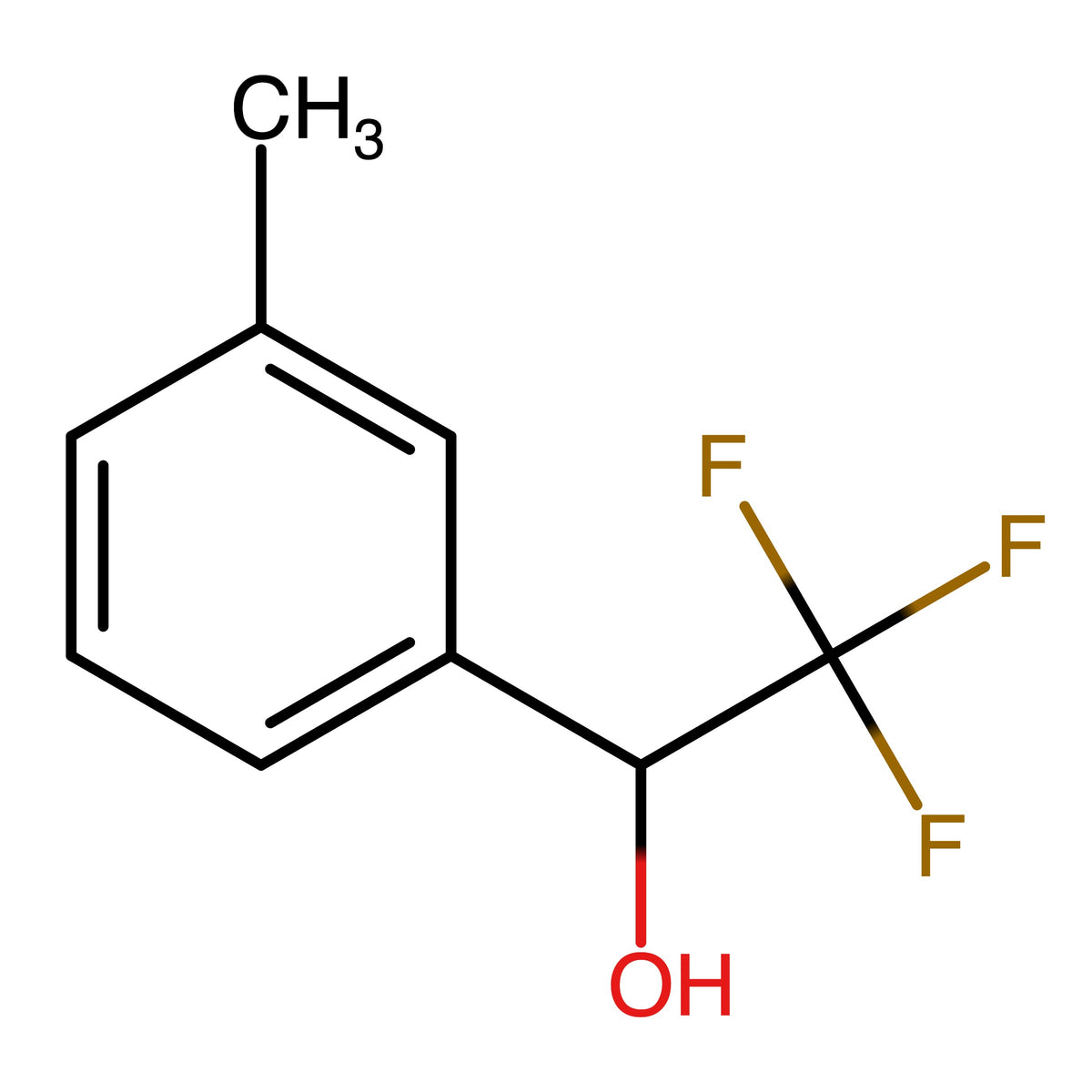 CAS RN 1737-23-1 | 2,2,2-Trifluoro-1-(3-methylphenyl)ethanol | MFCD00233112
