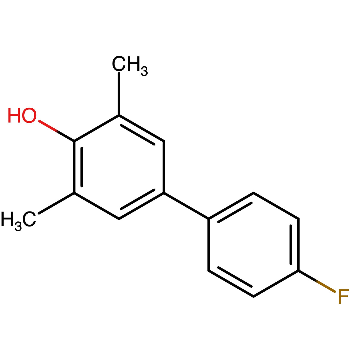 CAS RN 174604-68-3 | 4-(4-Fluorophenyl)-2,6-dimethylphenol | MFCD34868064