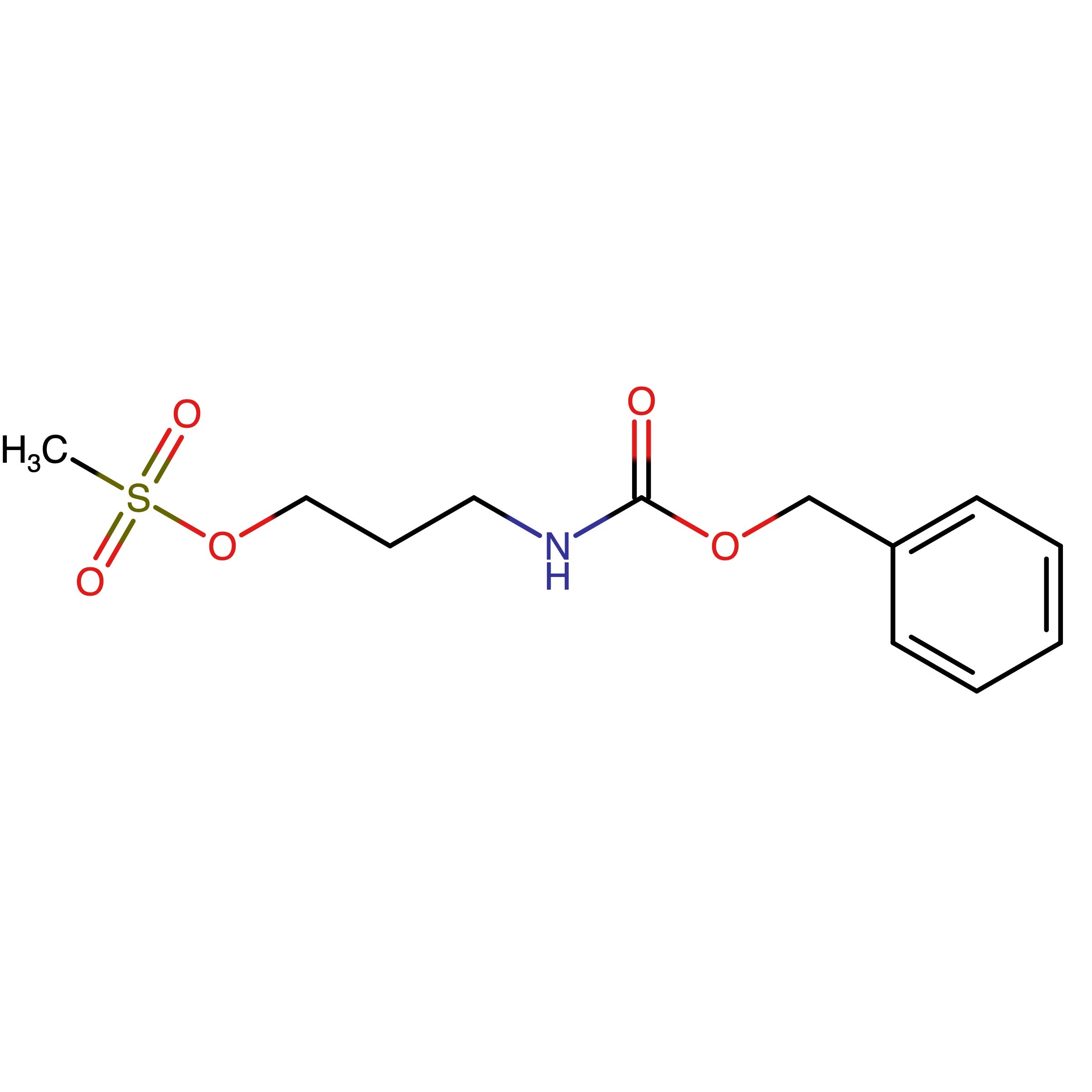 CAS RN 174626-34-7 | 3-(((Benzyloxy)carbonyl)amino)propyl methanesulfonate | MFCD25960048