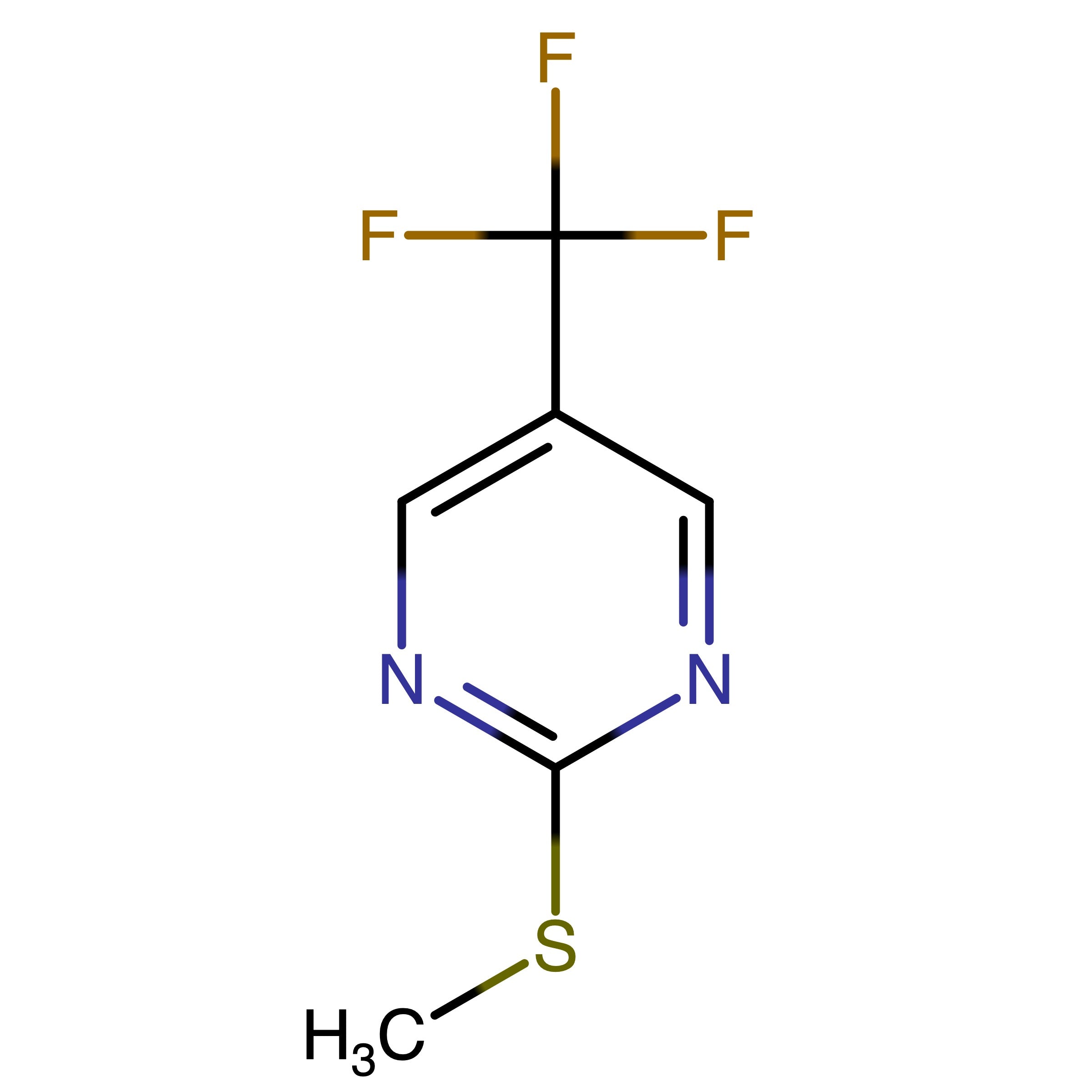 176214-15-6 | 2-(Methylthio)-5-(trifluoromethyl)pyrimidine