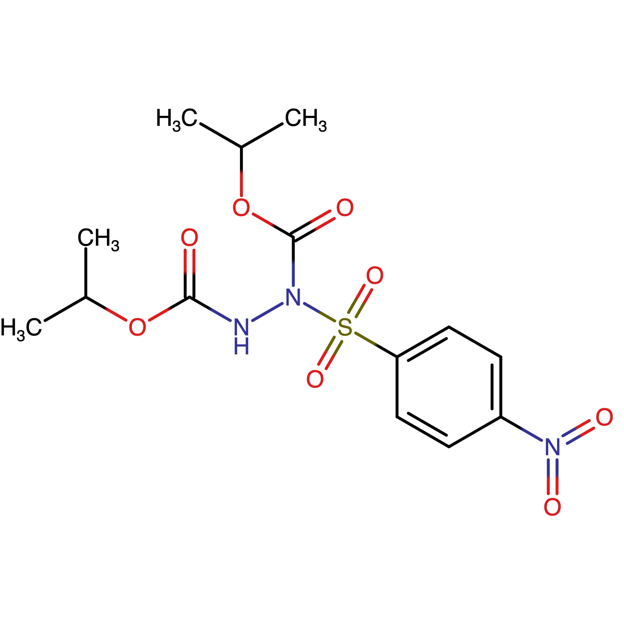 CAS RN 1778685-35-0 | Di(propan-2-yl) 1?(4?nitrophenylsulfonyl)hydrazine?1,2?dicarboxylate 
