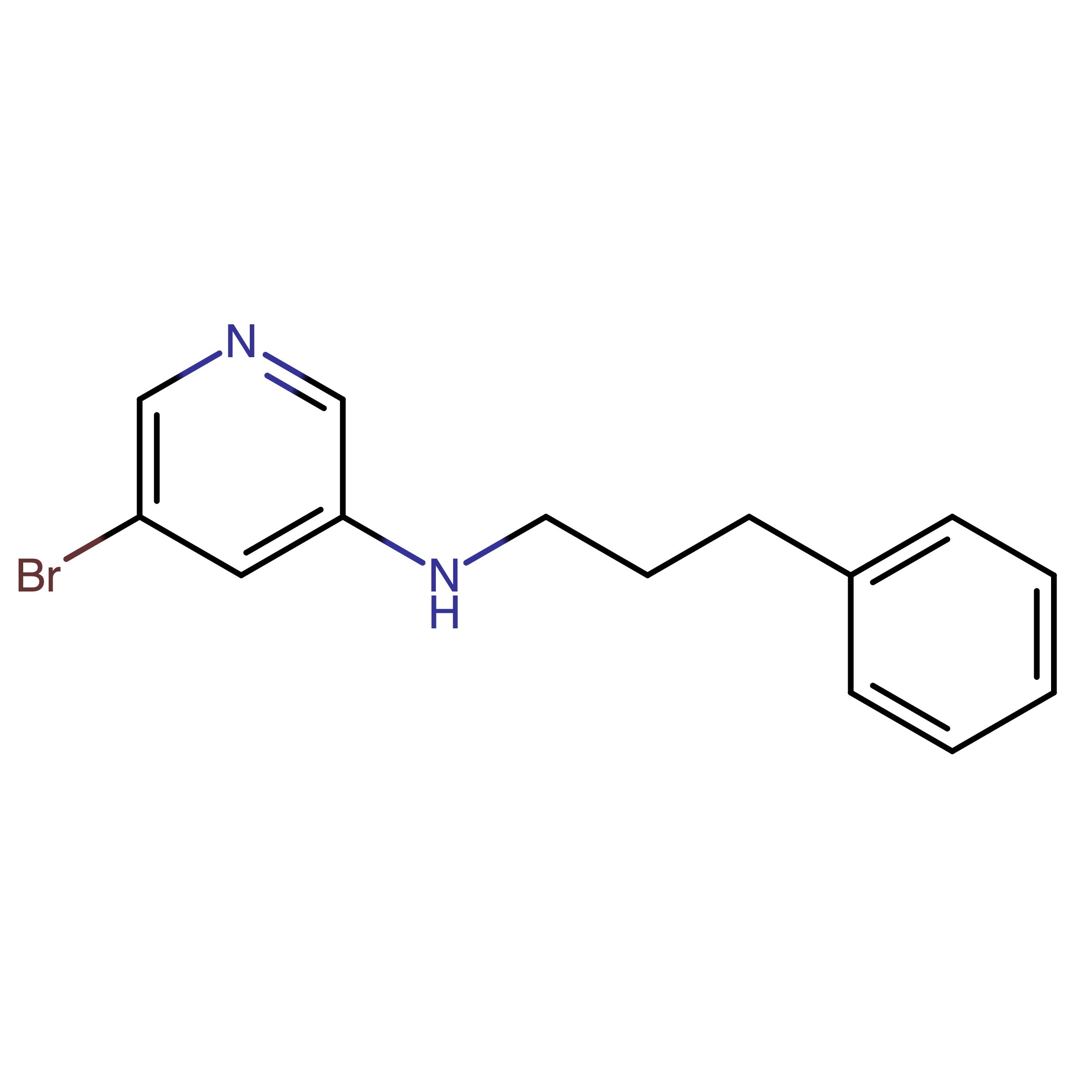 CAS RN 1779256-92-6 | 5-Bromo-N-(3-phenylpropyl)pyridin-3-amine