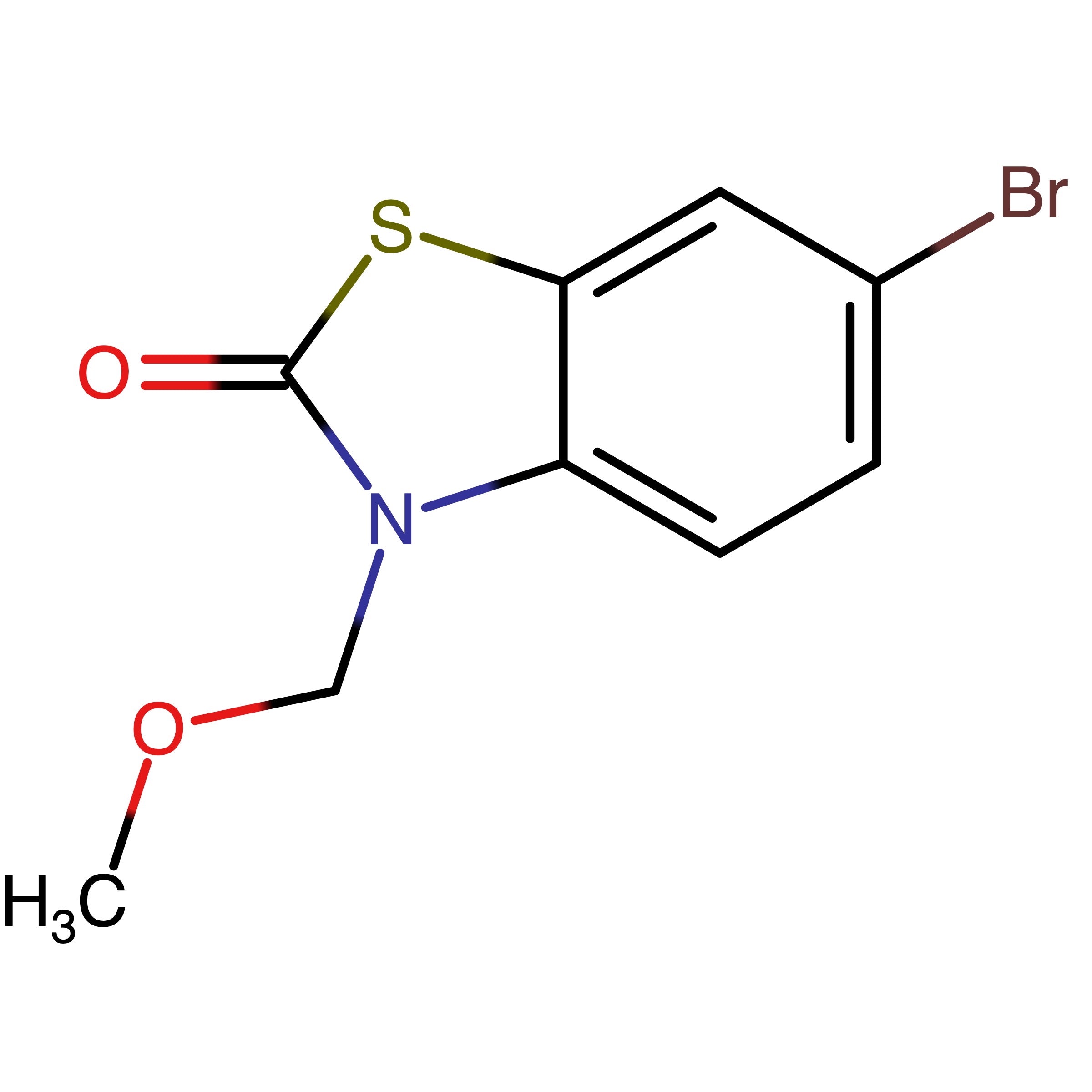 CAS RN 1779569-20-8 | 6-Bromo-3-(methoxymethyl)benzo[d]thiazol-2(3H)-one