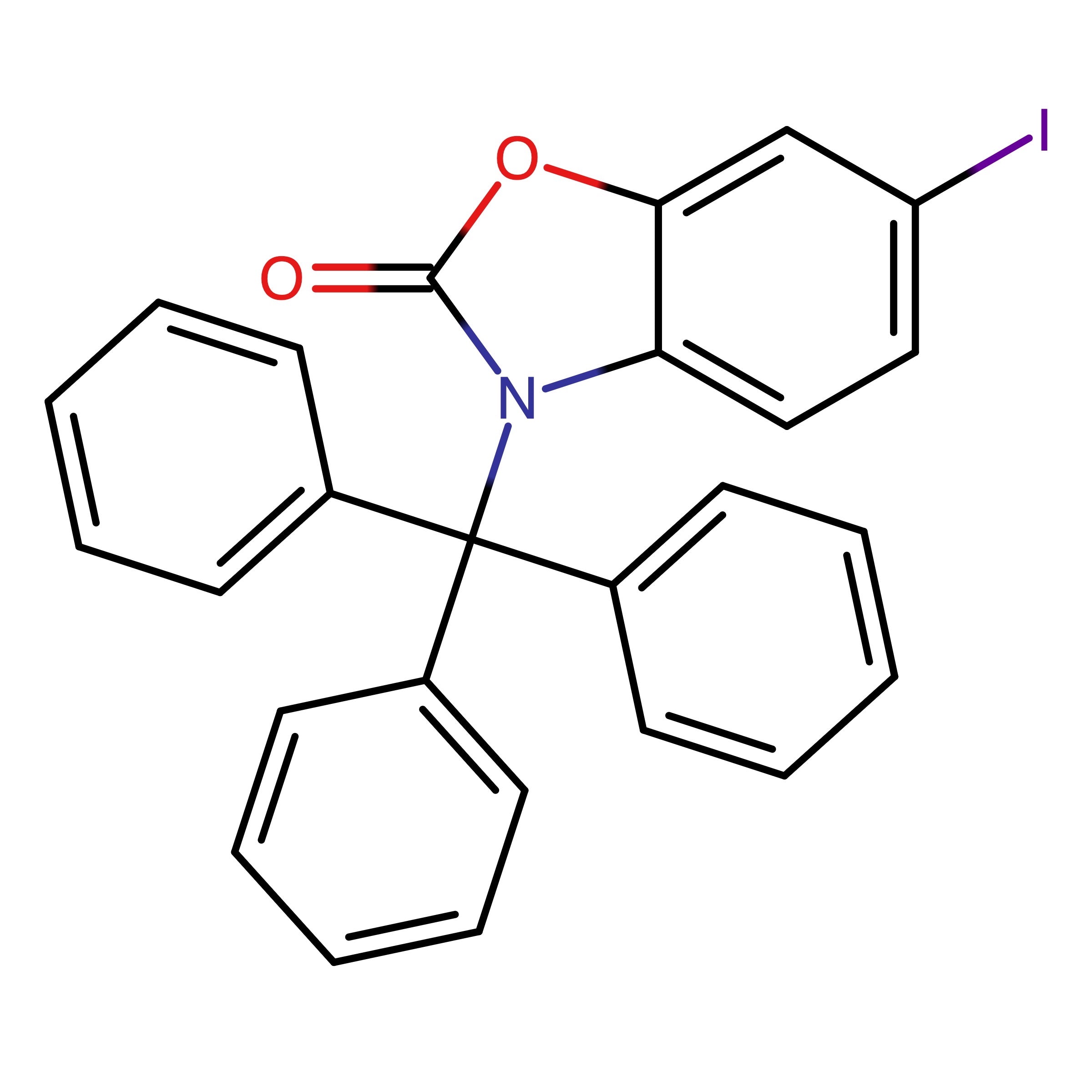 CAS RN 1779569-21-9 | 6-Iodo-3-tritylbenzo[d]oxazol-2(3H)-one