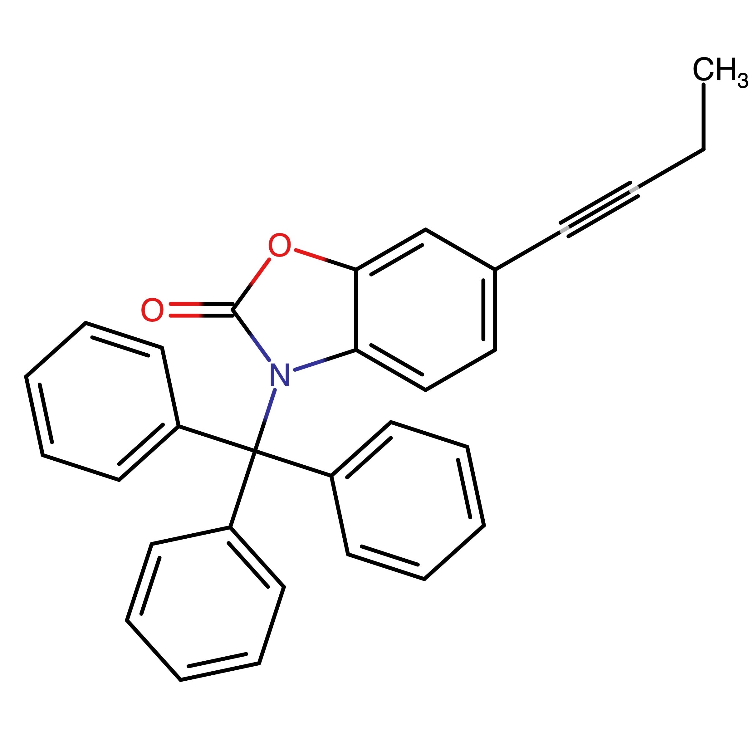 CAS RN 1779569-27-5 | 6-(But-1-yn-1-yl)-3-tritylbenzo[d]oxazol-2(3H)-one