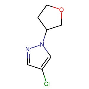 1780724-56-2 | 4-Chloro-1-(tetrahydrofuran-3-yl)-1H-pyrazole - Hoffman Fine Chemicals