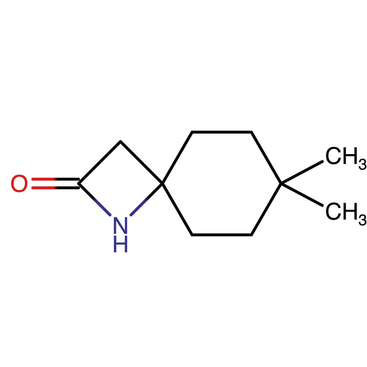 CAS RN 178243-37-3 | 7,7-Dimethyl-1-azaspiro[3.5]nonan-2-one | MFCD20384936
