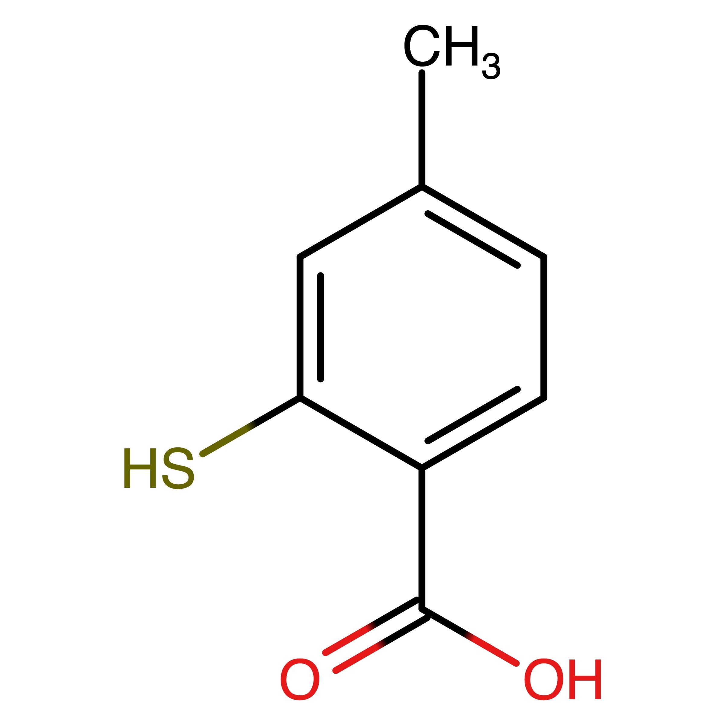 CAS RN 17839-52-0 | 2-Mercapto-4-methylbenzoic acid | MFCD16853058