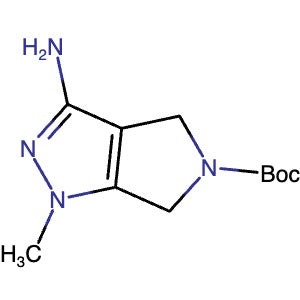 1784048-63-0 | tert-Butyl 3-amino-1-methyl-4,6-dihydropyrrolo[3,4-c]pyrazole-5(1H)-carboxylate - Hoffman Fine Chemicals