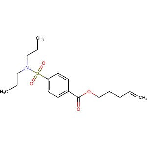 1788882-53-0 | Pent-4-en-1-yl 4-(N,N-dipropylsulfamoyl)benzoate - Hoffman Fine Chemicals