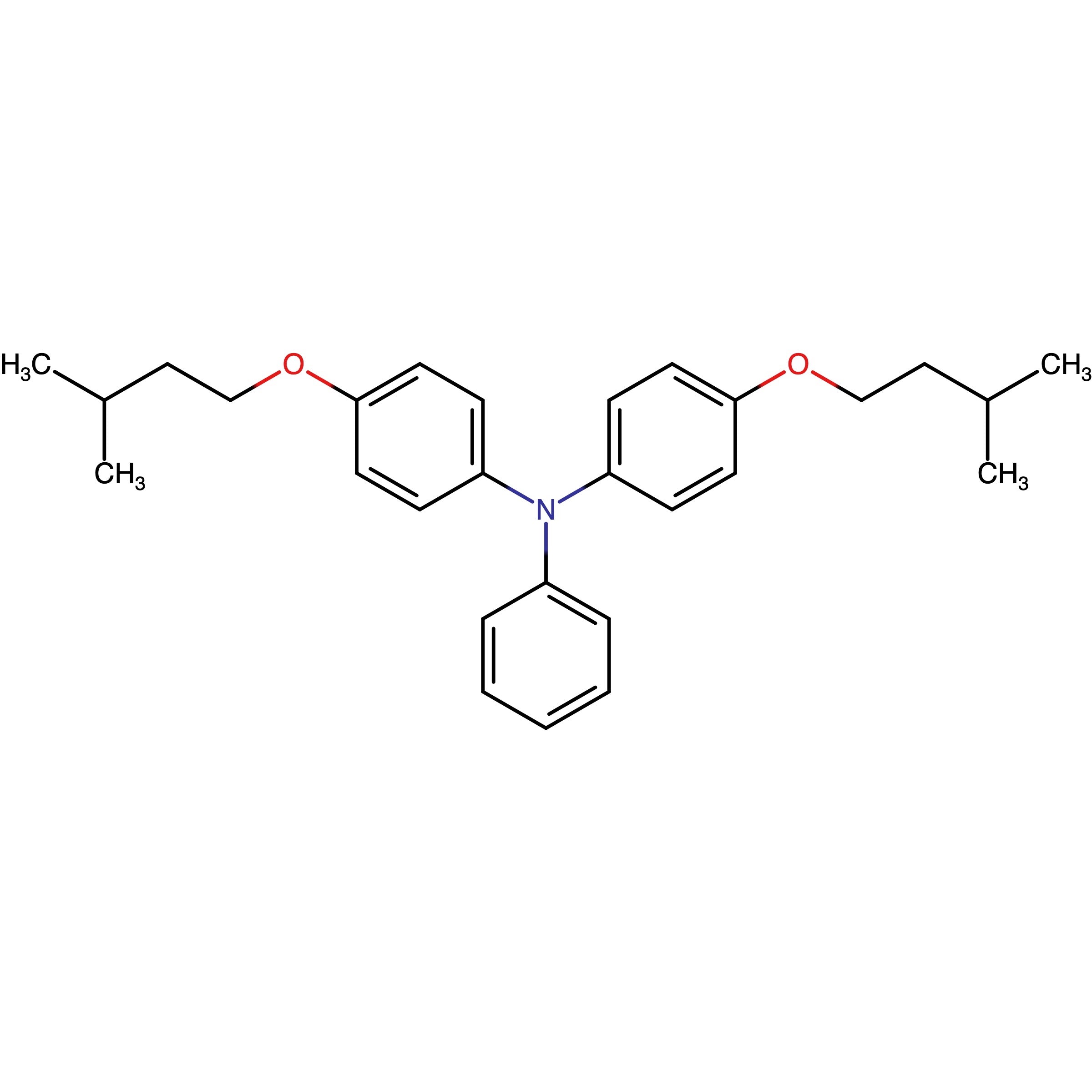 CAS RN 1789704-34-2 | 4-(Isopentyloxy)-N-(4-(isopentyloxy)phenyl)-N-phenylaniline