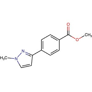 179057-11-5 | Methyl 4-(1-methyl-1H-pyrazol-3-yl)benzoate - Hoffman Fine Chemicals