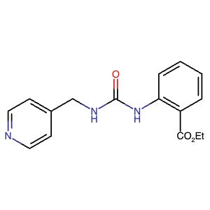 1791110-83-2 | Ethyl 2-(3-(pyridin-4-ylmethyl)ureido)benzoate - Hoffman Fine Chemicals