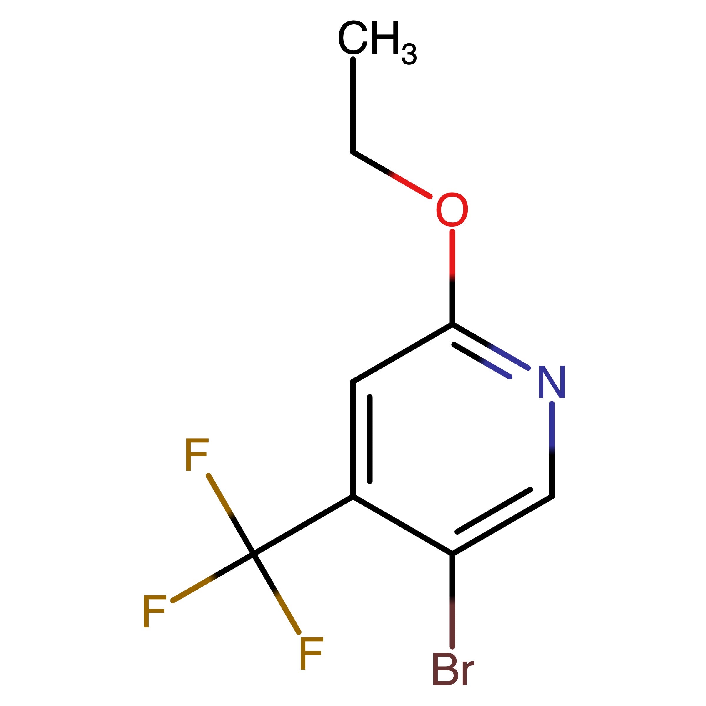 CAS RN 1798295-13-2 | 5_Bromo_2_ethoxy_4_(trifluoromethyl)pyridine