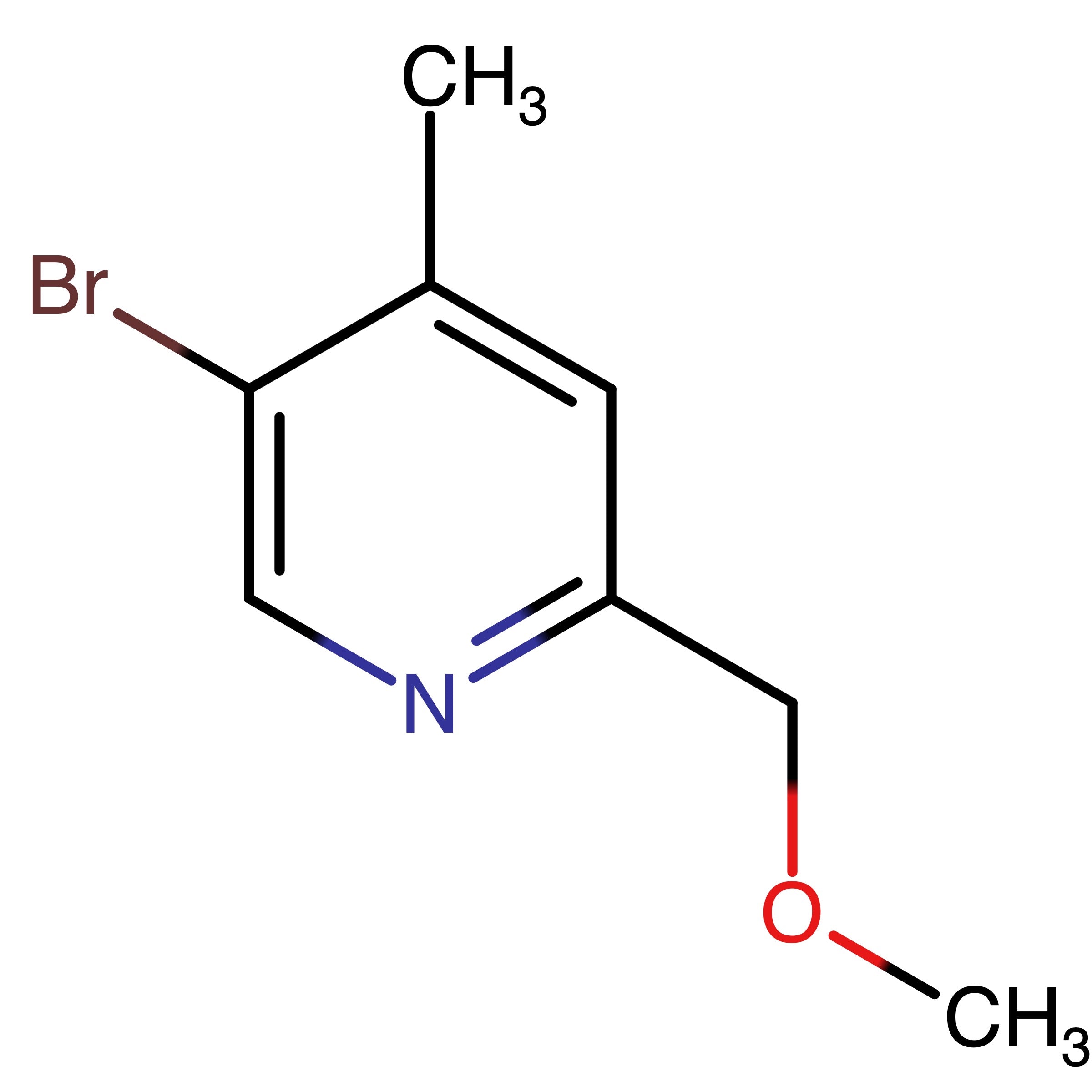 CAS RN 1798295-16-5 | 5-Bromo-2-(methoxymethyl)-4-methylpyridine | MFCD31654700