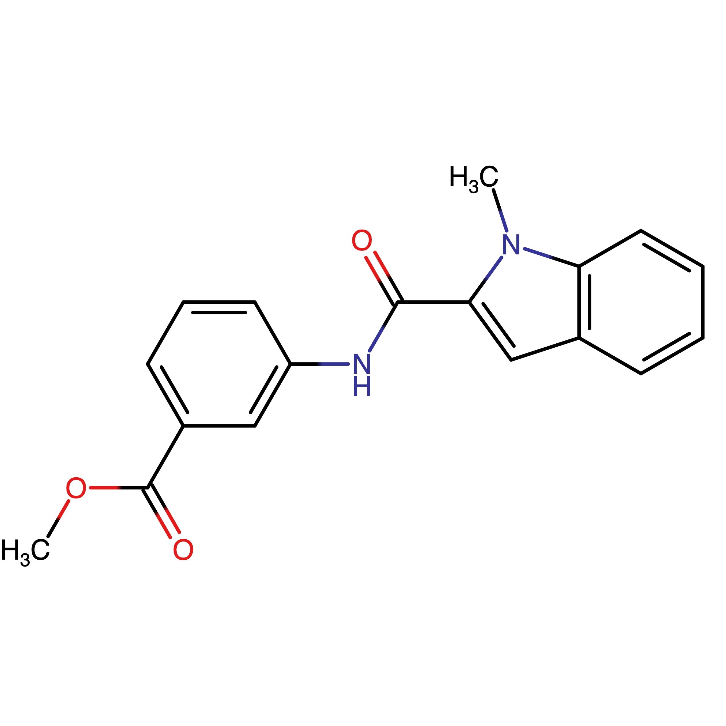 CAS RN 1798643-84-1 | 3-[(1-Methyl-1H-indole-2-carbonyl)amino]benzoic acid methyl ester