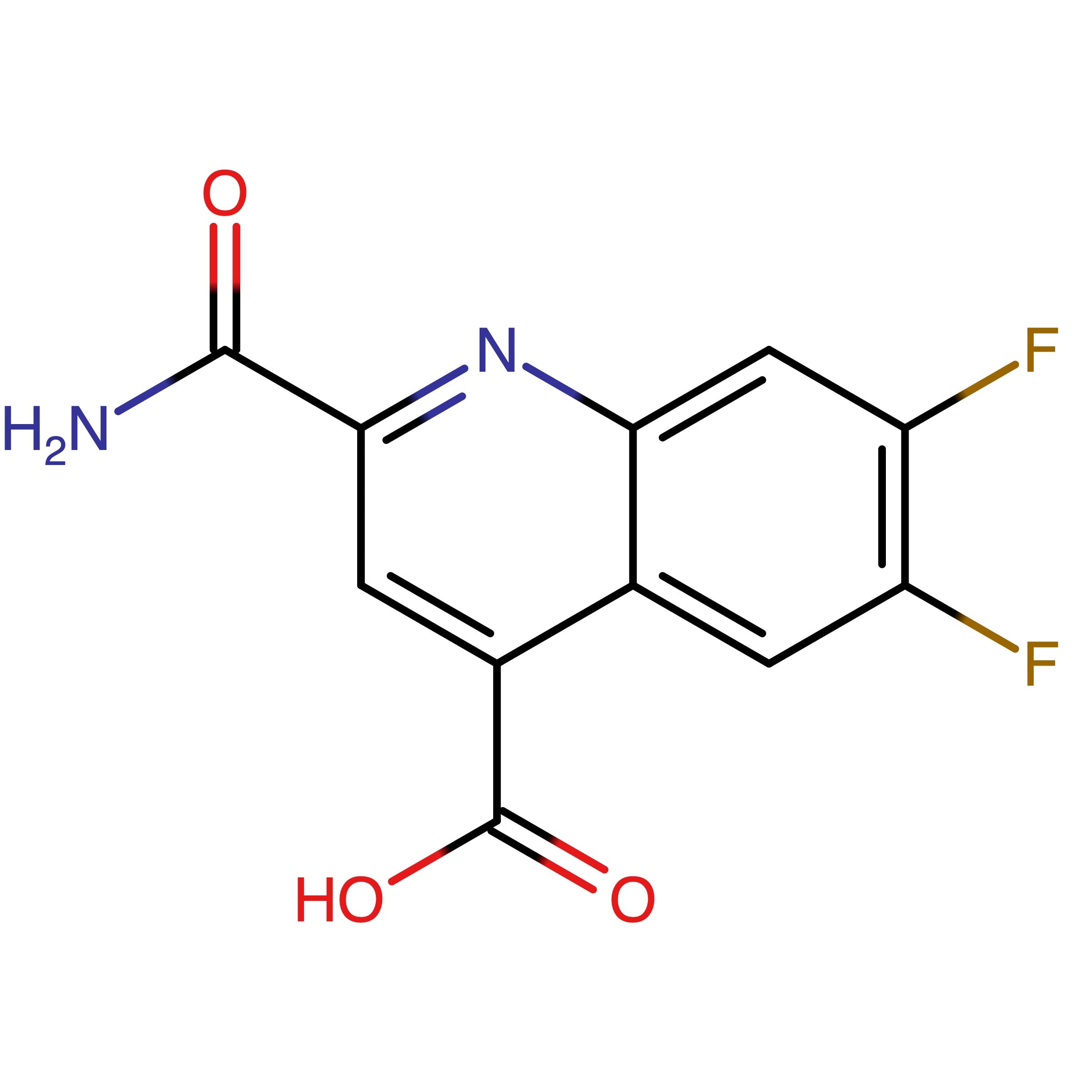 CAS RN 1799762-66-5 | 2-Carbamoyl-6,7-difluoroquinoline-4-carboxylic acid