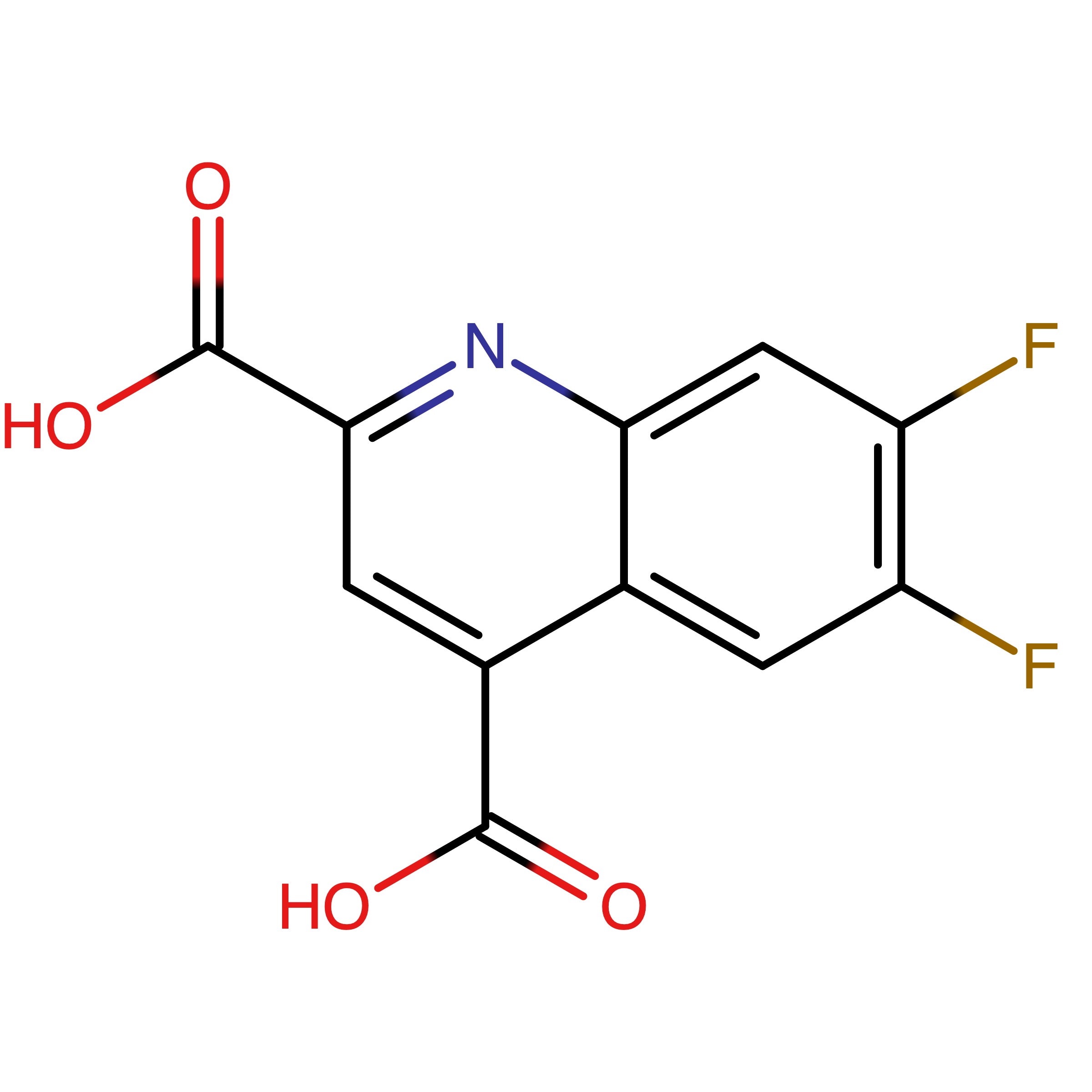 CAS RN 1799762-67-6 | 6,7-Difluoroquinoline-2,4-dicarboxylic acid