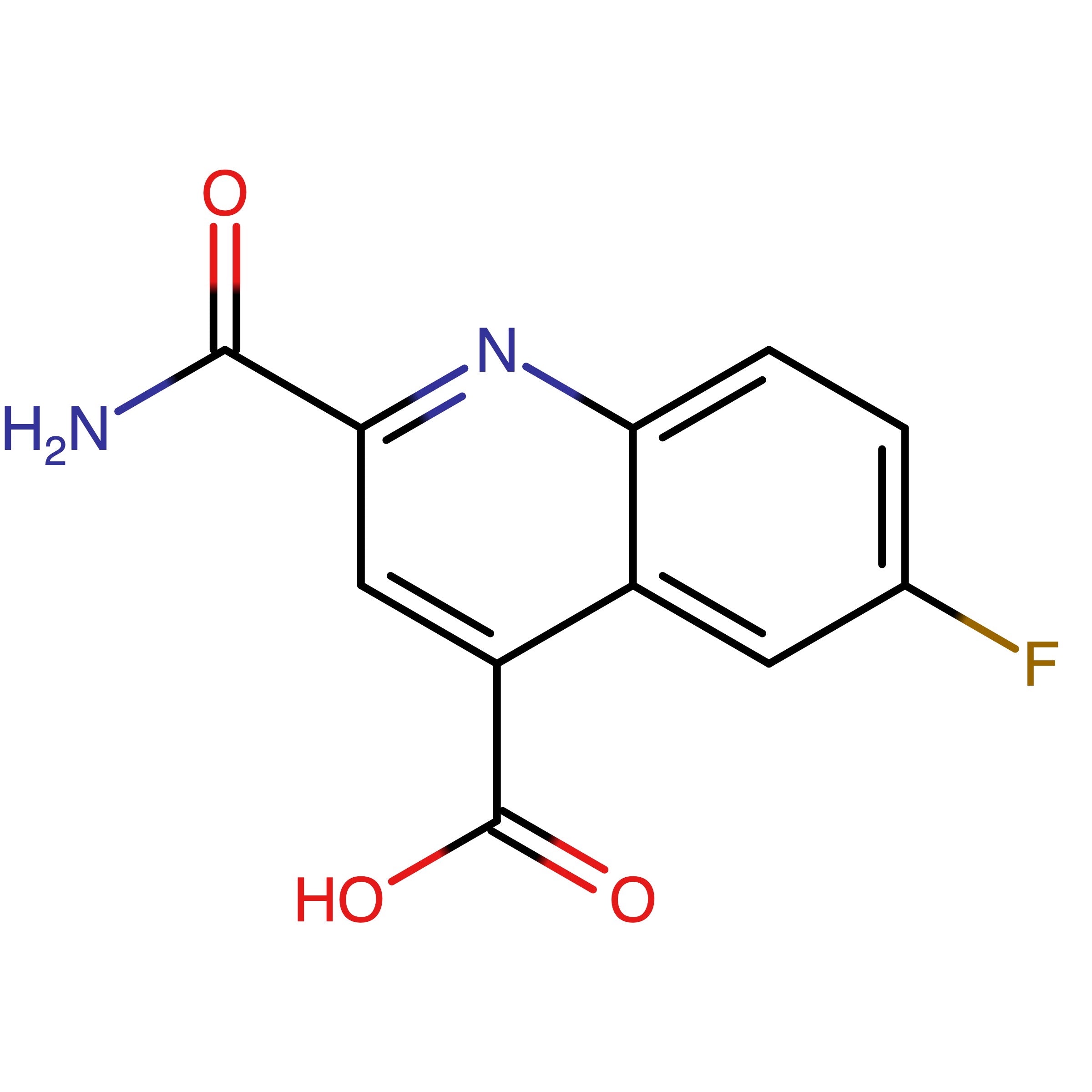 CAS RN 1799762-78-9 | 6-Fluoro-2-carbamoylquinoline-4-carboxylic acid