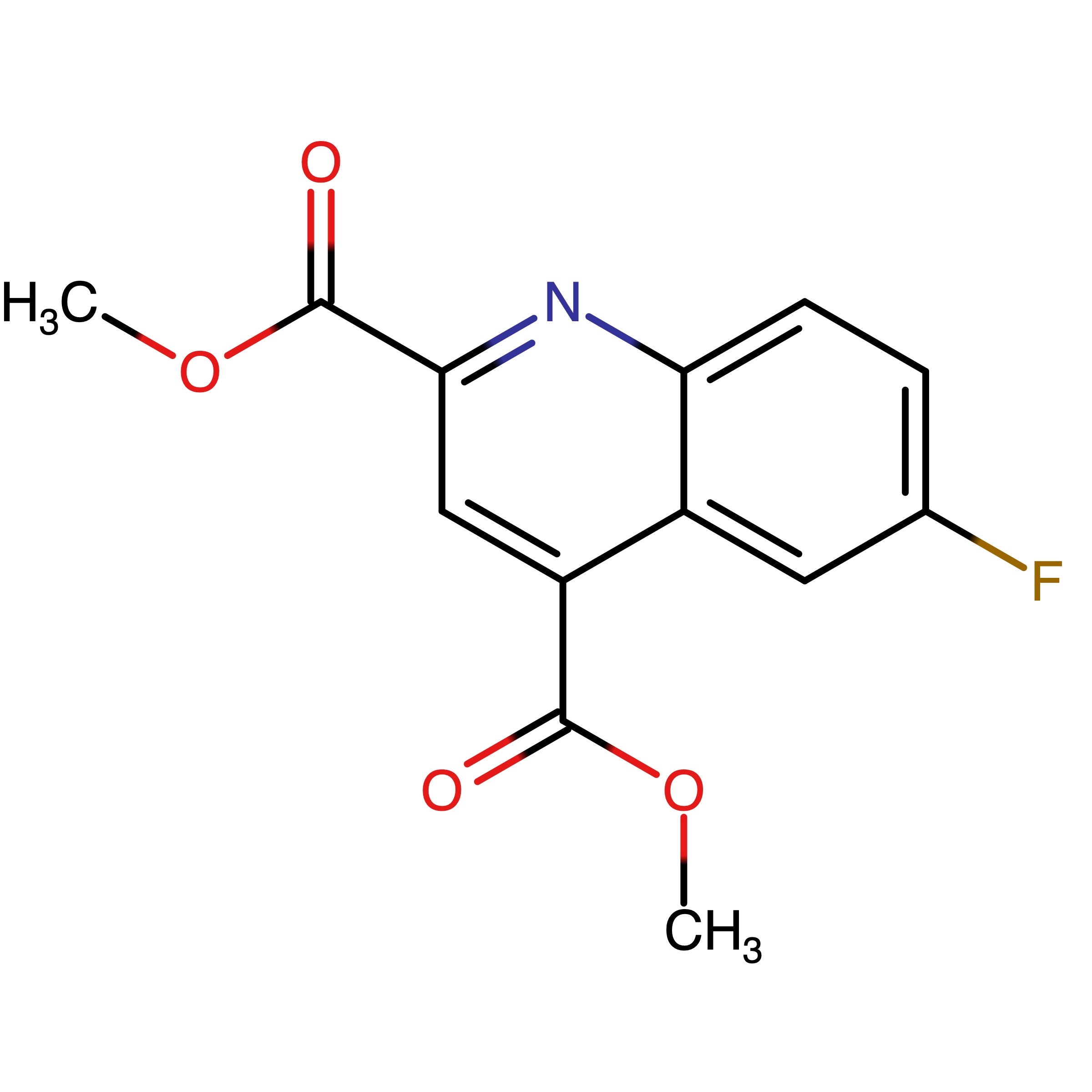 CAS RN 1799762-79-0 | Dimethyl 6-fluoroquinoline-2,4-dicarboxylate