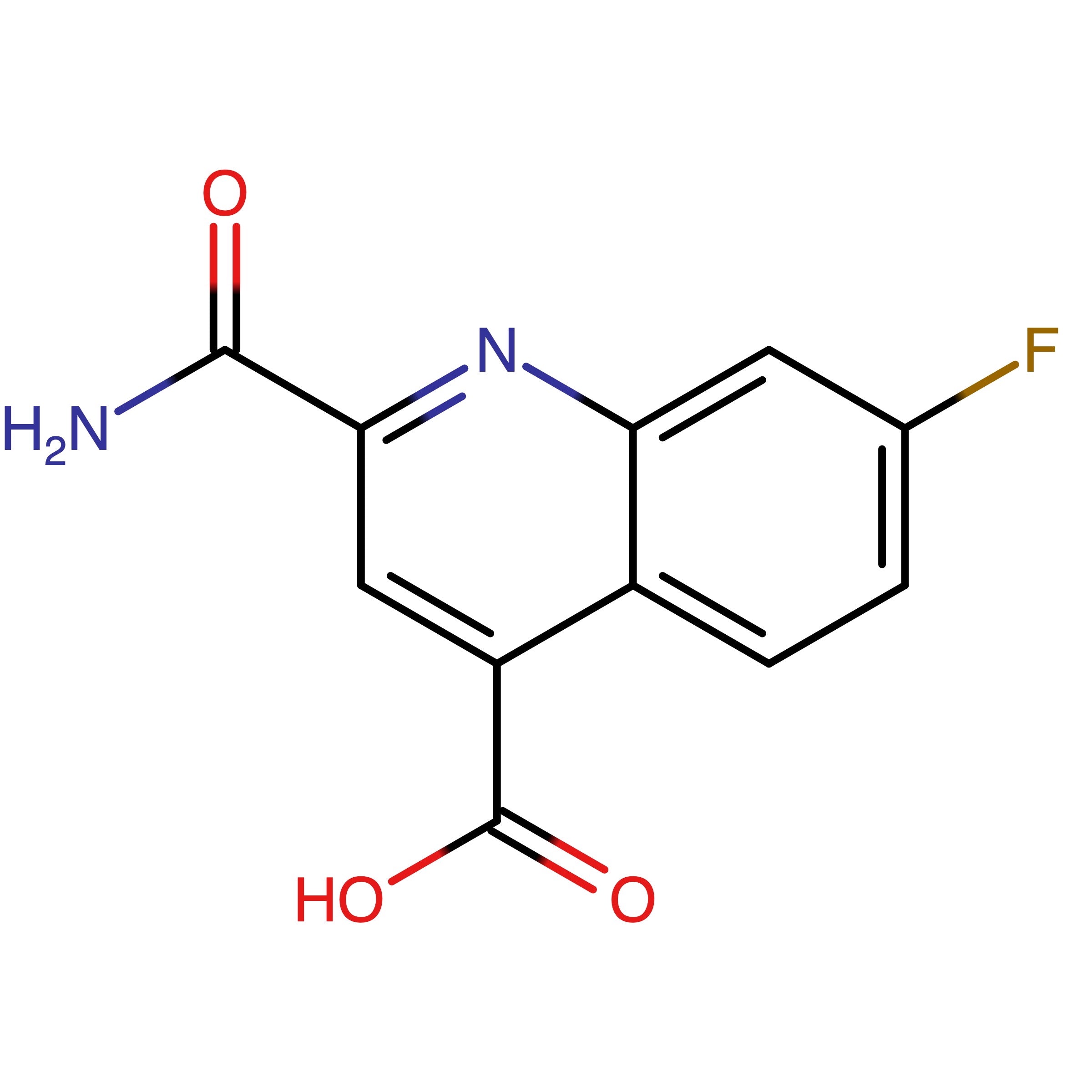 CAS RN 1799762-95-0 | 2-Carbamoyl-7-fluoroquinoline-4-carboxylic acid