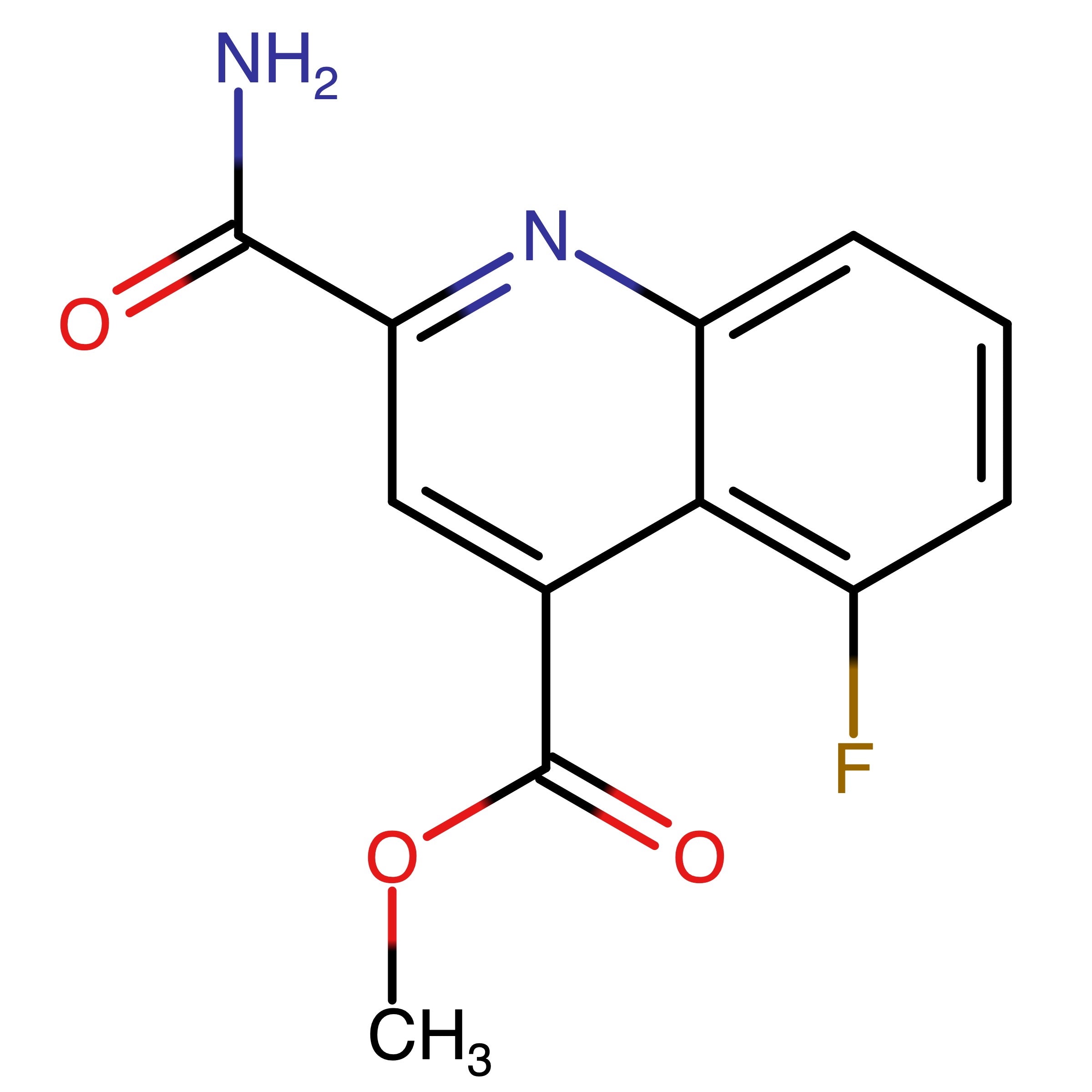 CAS RN 1799763-01-1 | Methyl 2-carbamoyl-5-fluoroquinoline-4-carboxylate
