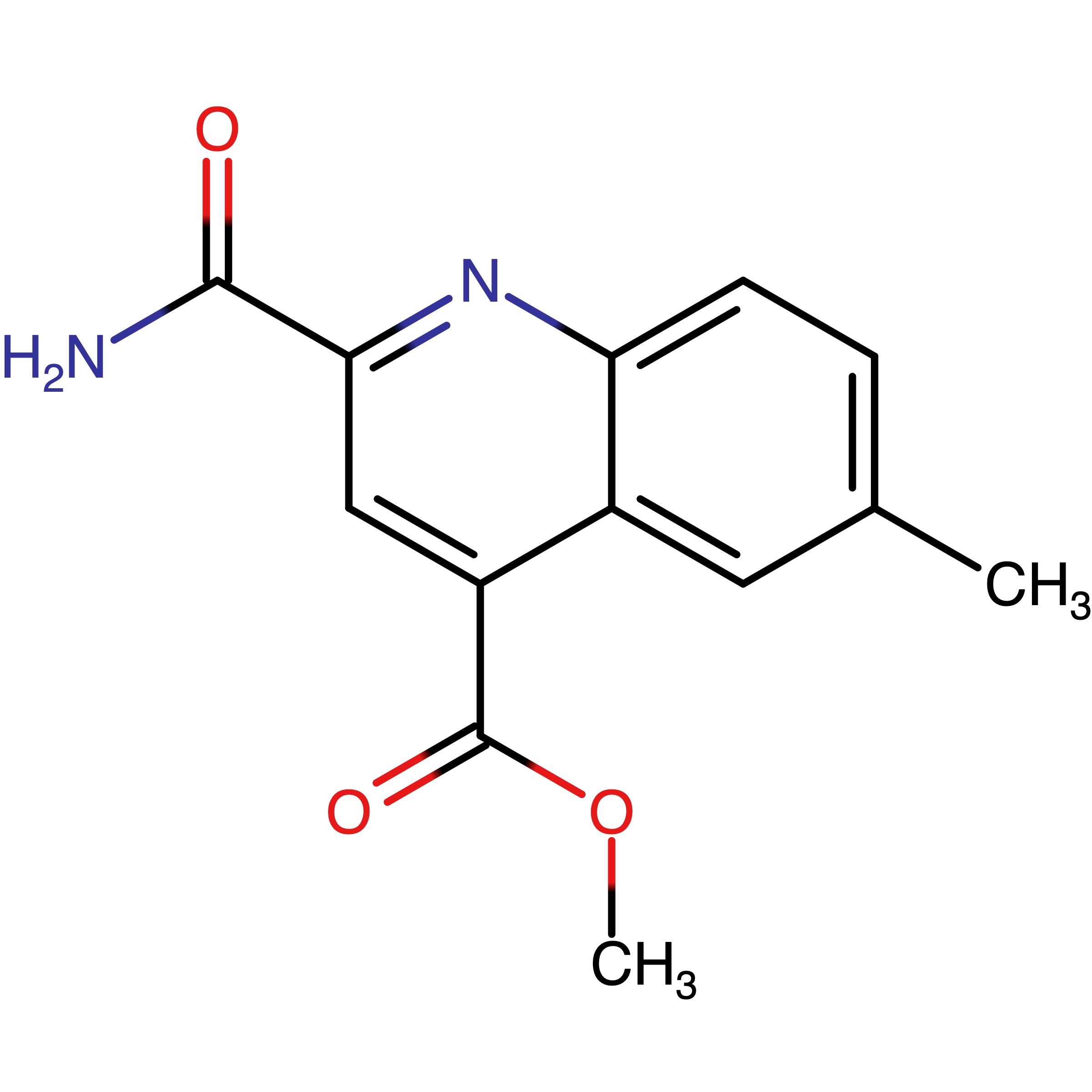 CAS RN 1799763-06-6 | Methyl 2-carbamoyl-6-methylquinoline-4-carboxylate