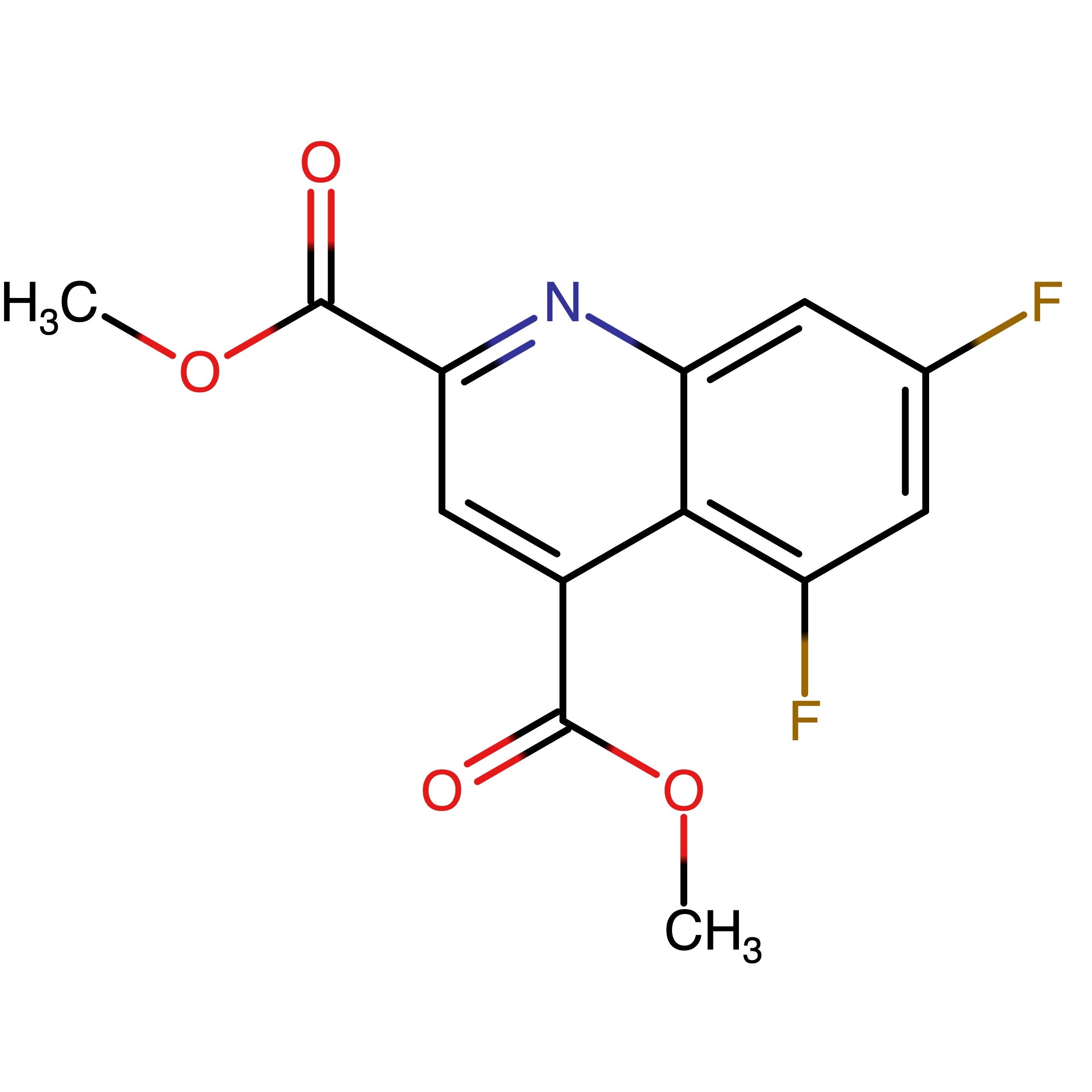 CAS RN 1799763-14-6 | Dimethyl 5,7-difluoroquinoline-2,4-dicarboxylate