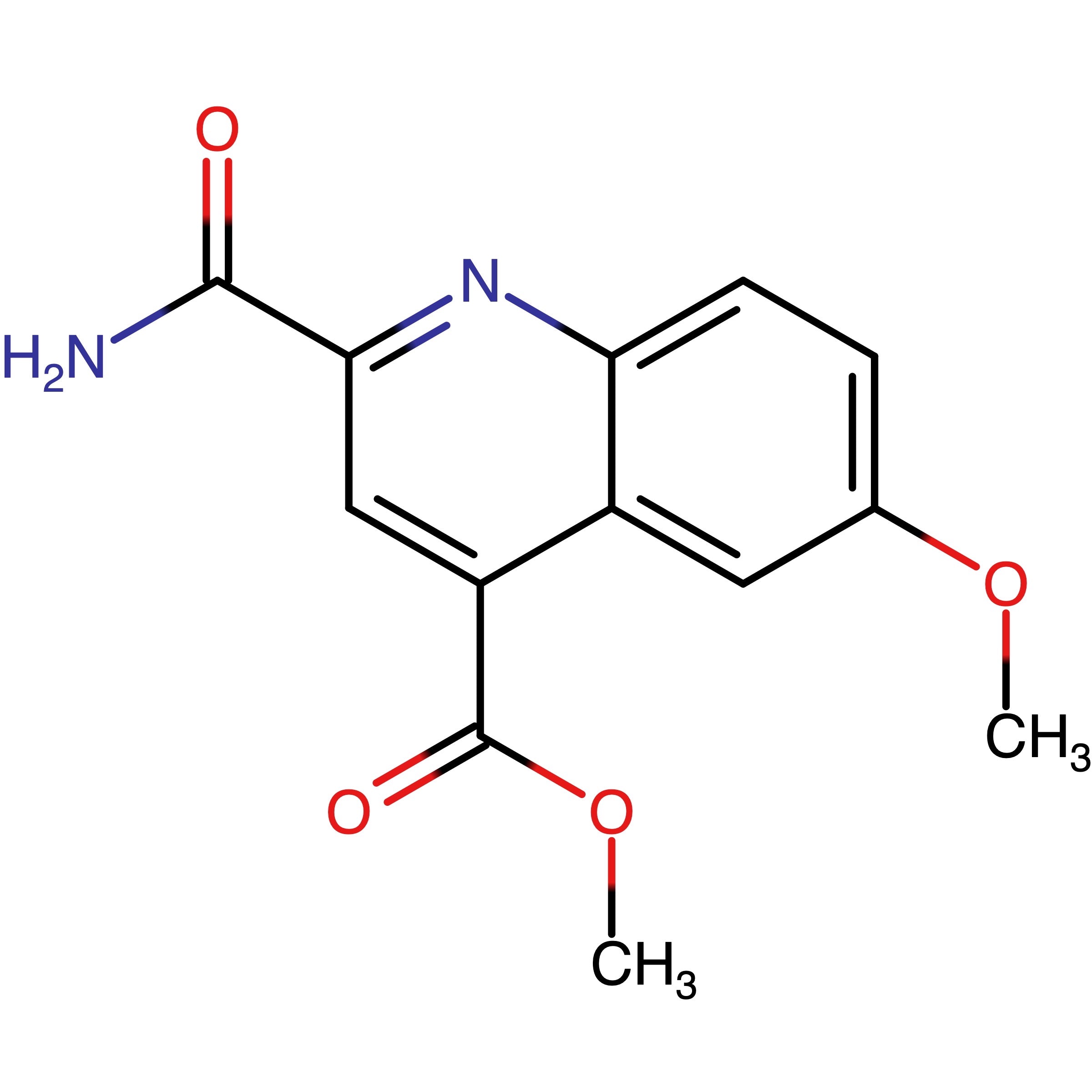 CAS RN 1799763-21-5 | Methyl 2-carbamoyl-6-methoxyquinoline-4-carboxylate