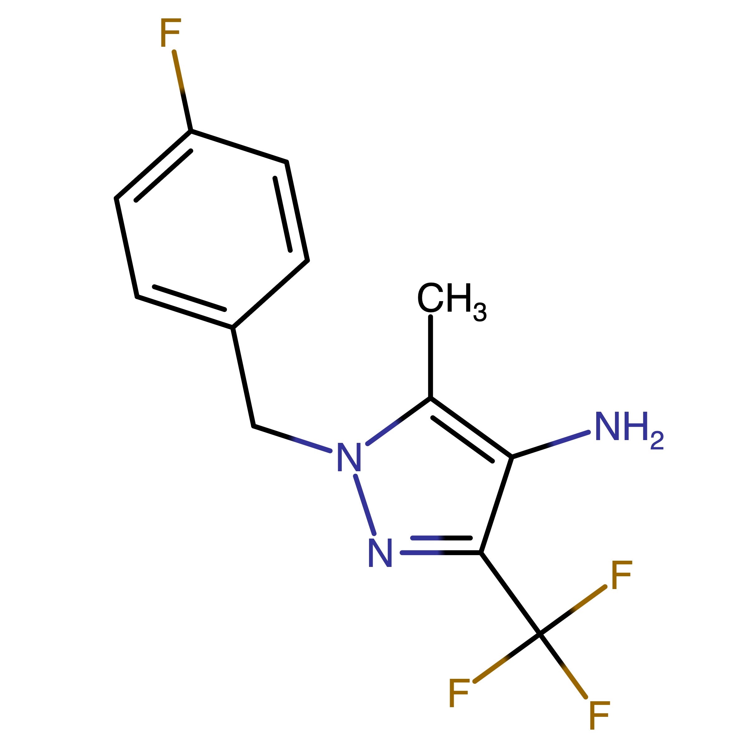 CAS RN 1799764-28-5 | 1-(4-Fluorobenzyl)-5-methyl-3-(trifluoromethyl)-1H-pyrazol-4-amine
