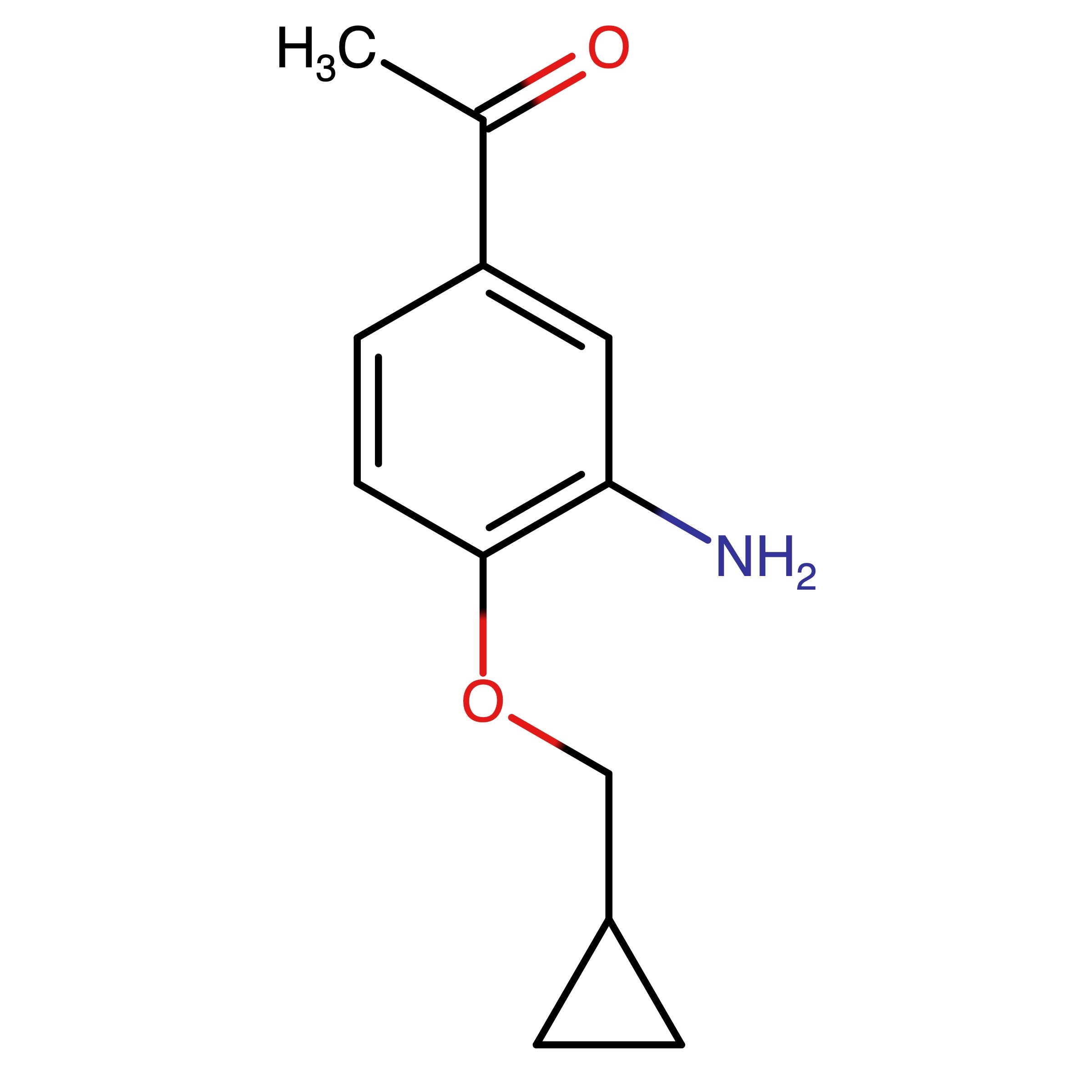 CAS RN 1801351-79-0 | 1-(3-Amino-4-(cyclopropylmethoxy)phenyl)ethan-1-one