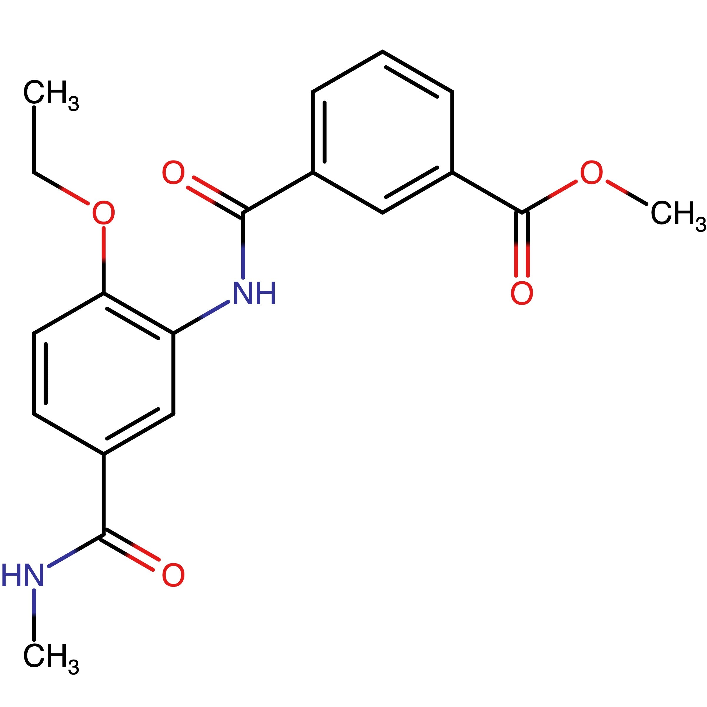 CAS RN 1801351-91-6 | Methyl 3-((2-ethoxy-5-(methylcarbamoyl)phenyl)carbamoyl)benzoate