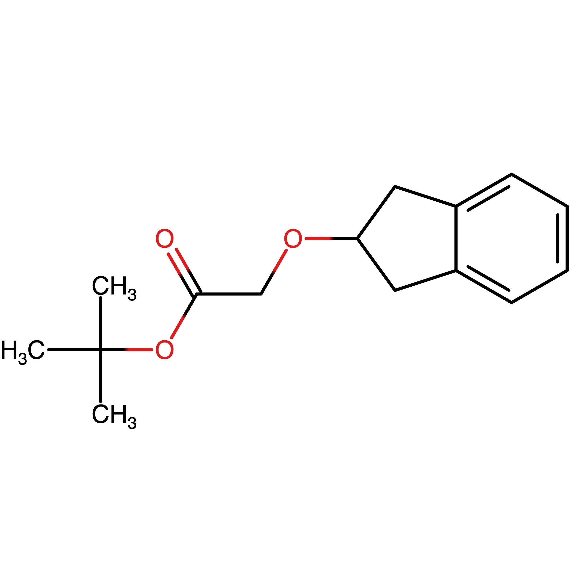 CAS RN 1802079-17-9 | tert-Butyl 2-((2,3-dihydro-1H-inden-2-yl)oxy)acetate